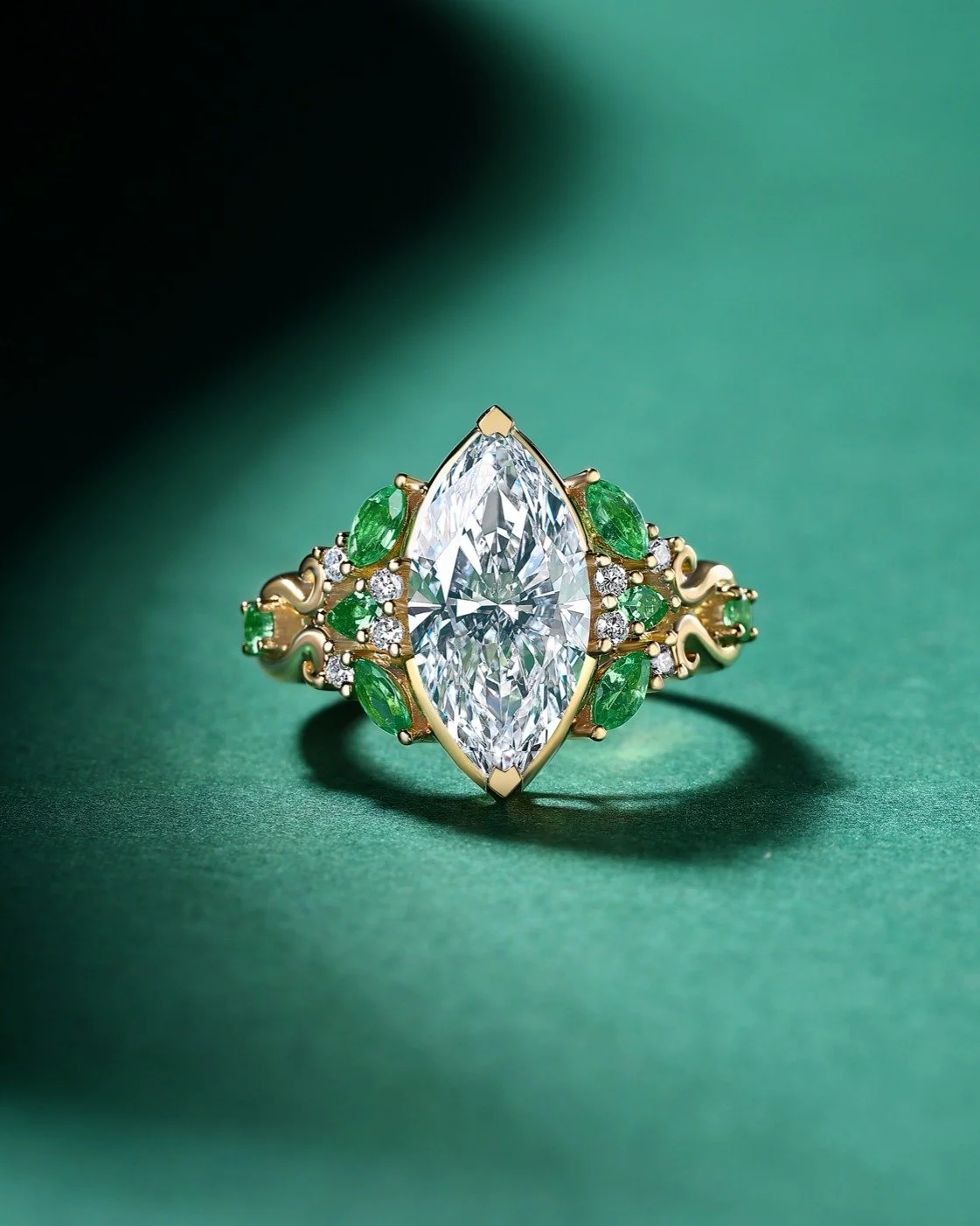 EP.187
The choice of the green gemstones is the same color as his girlfriend&rsquo;s eye color. A special custom wedding rings made with special meanings
#jewelrydesigner #finejewelry #danielyujewelry #customjewelry #engagementrings