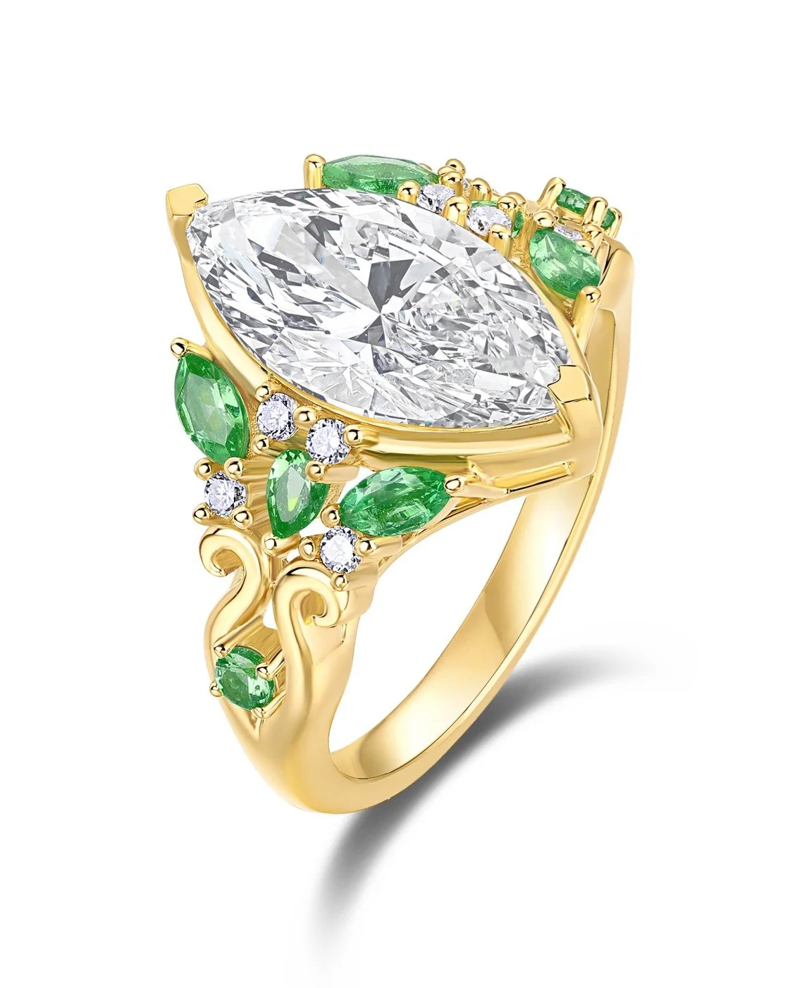 EP.187
The choice of the green gemstones is the same color as his girlfriend&rsquo;s eye color. A special custom wedding rings made with special meanings
#jewelrydesigner #finejewelry #danielyujewelry #customjewelry #engagementrings