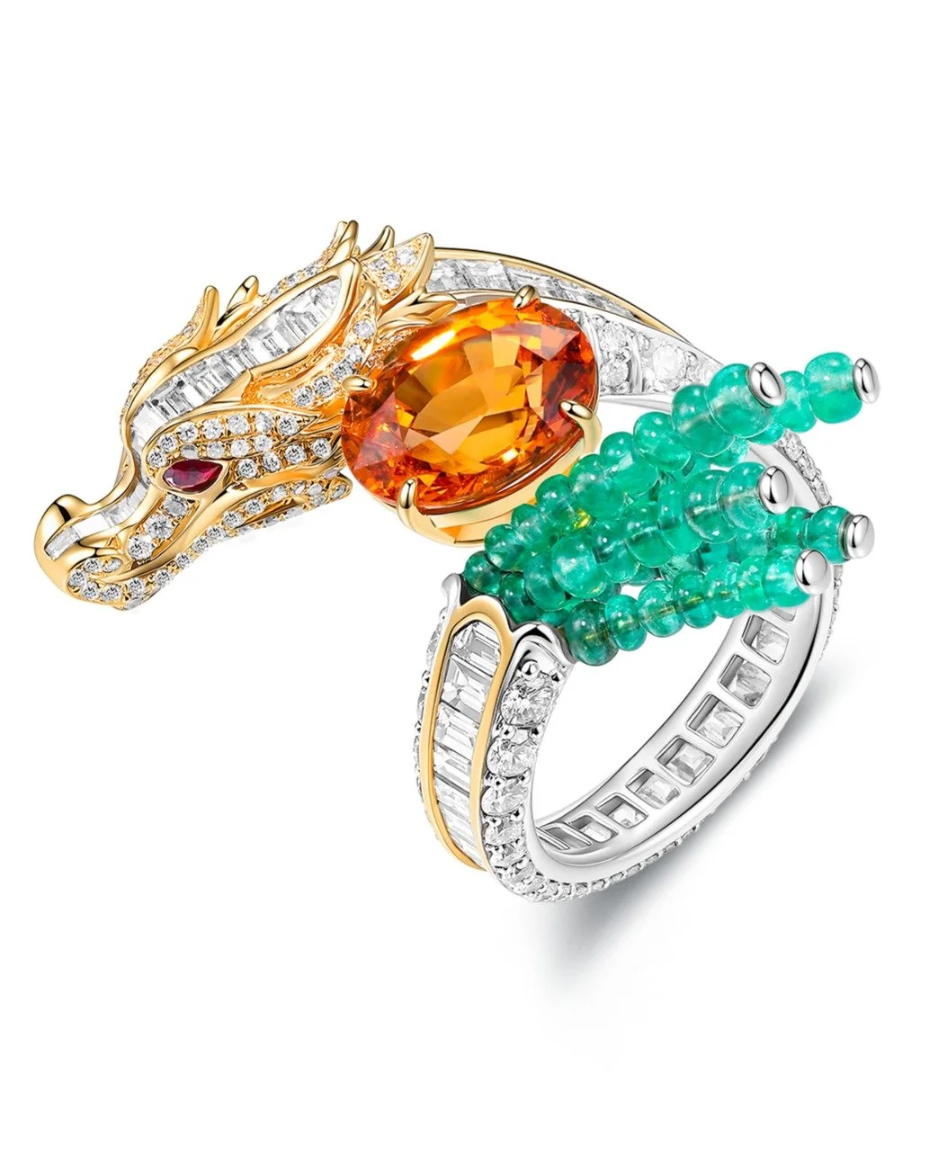Holding fire, wearing legend. 🐉
Daniel Yu High Jewelry Collection
#jewelrydesigner #finejewelry #danielyujewelry #customjewelry #highjewelry