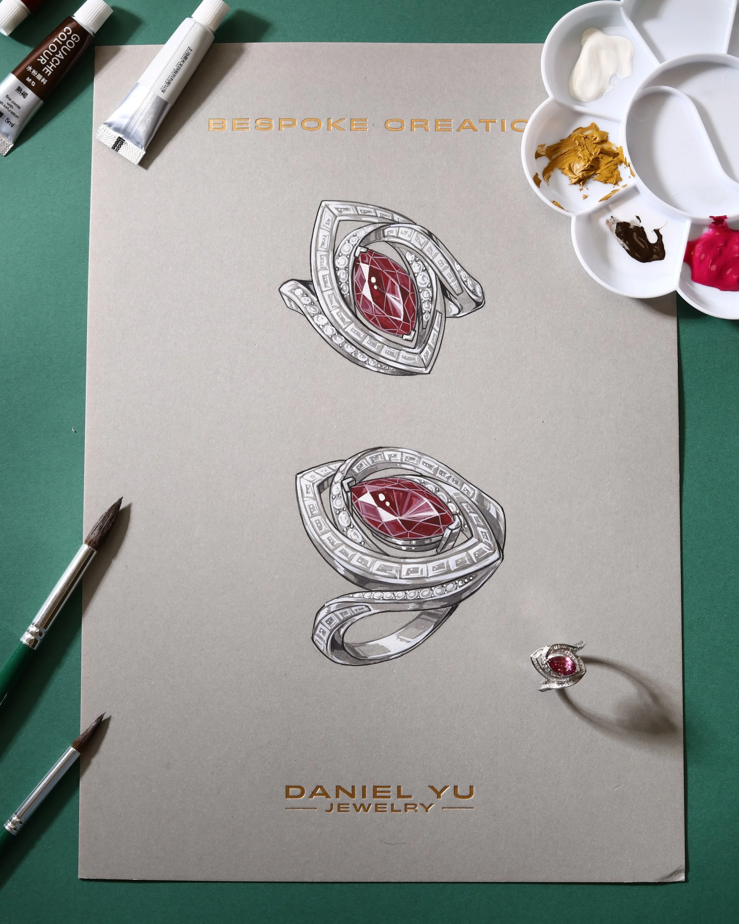 Vivid pink spinel, wrapped in a whisper of baguettes. The rarest kind of romance.

Daniel Yu High Jewelry Collection
#jewelrydesigner #finejewelry #danielyujewelry #customjewelry #highjewelry