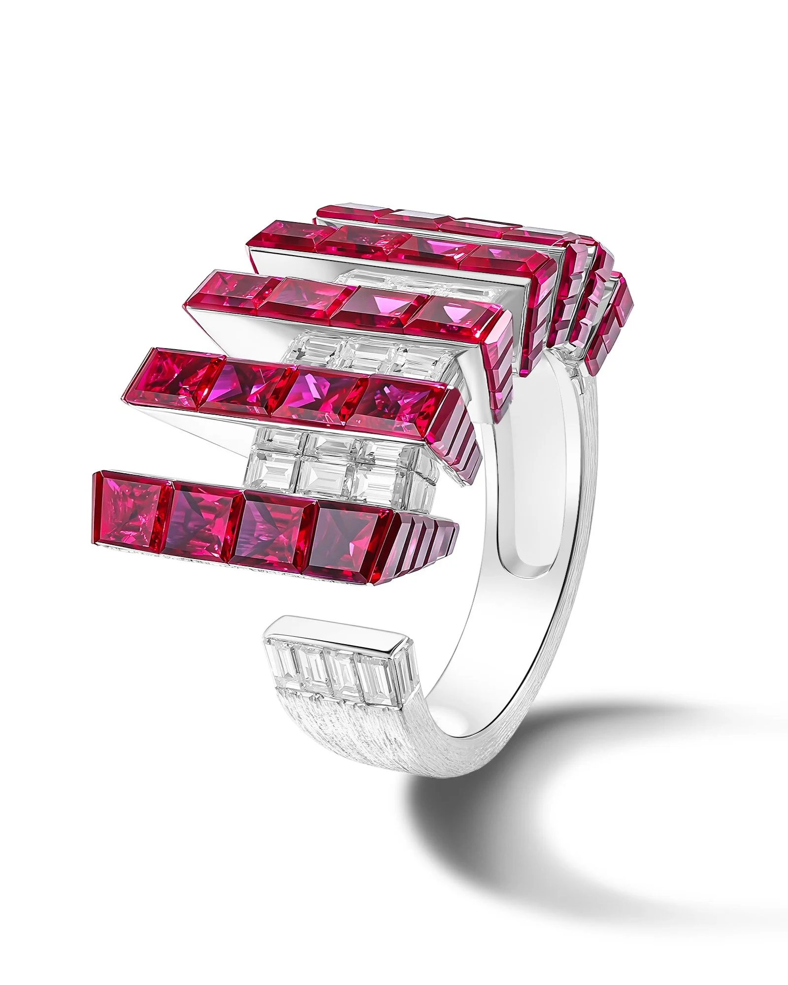 Most people think designing a horse-inspired ring means adding a horse onto the ring.
I think the opposite.

To me, design is about restraint.
Editing.
Control.

The tension of forward motion.
The rhythm of repetition.
Architectural balance held in p