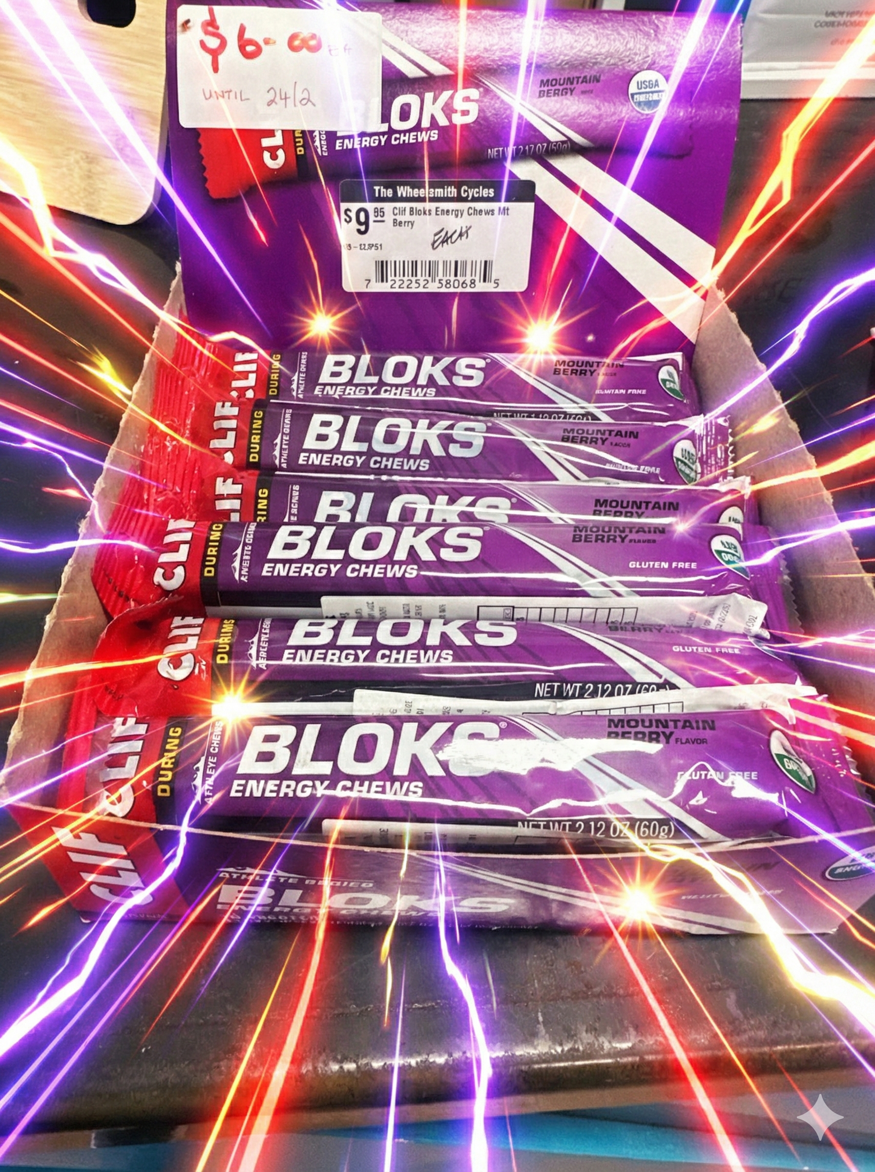 Clif BLOKS Energy Chews - Mountain Berry