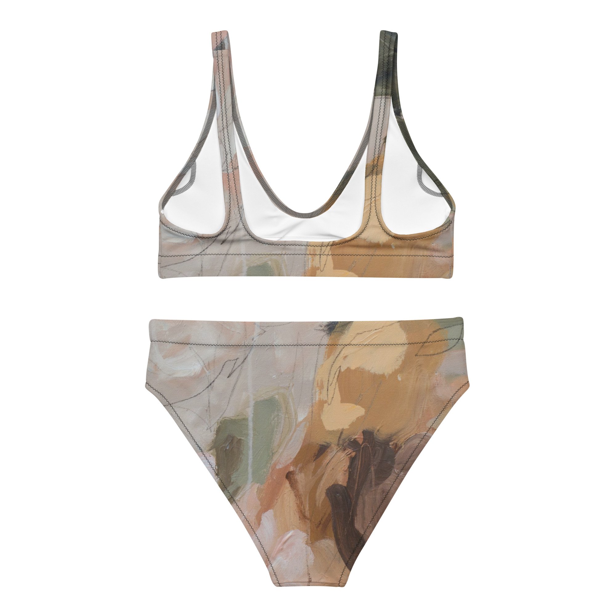 Kristy Gammill SACRED GARDEN HIGH WAIST BIKINI