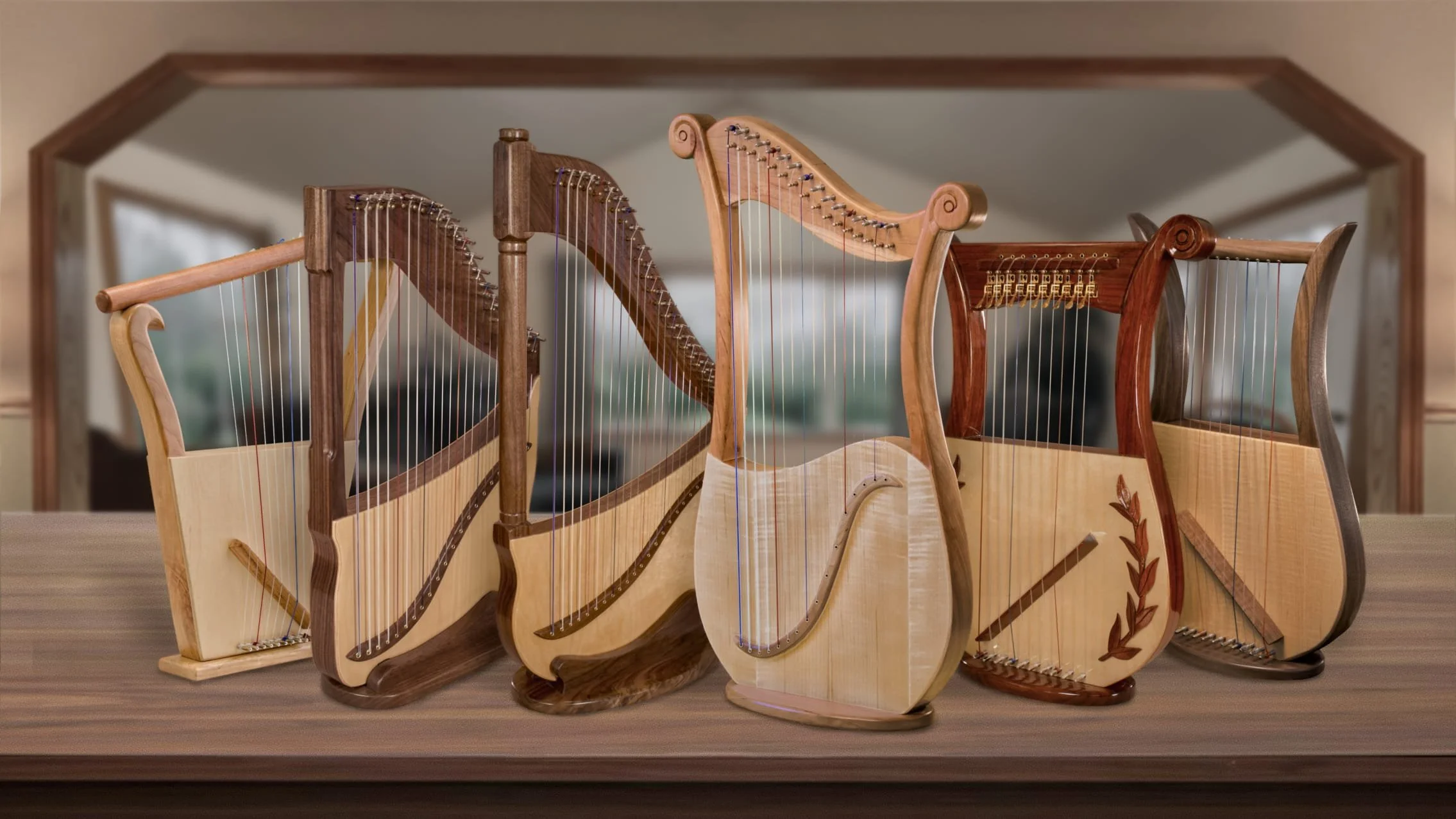 Lyres / Hand Held Harps