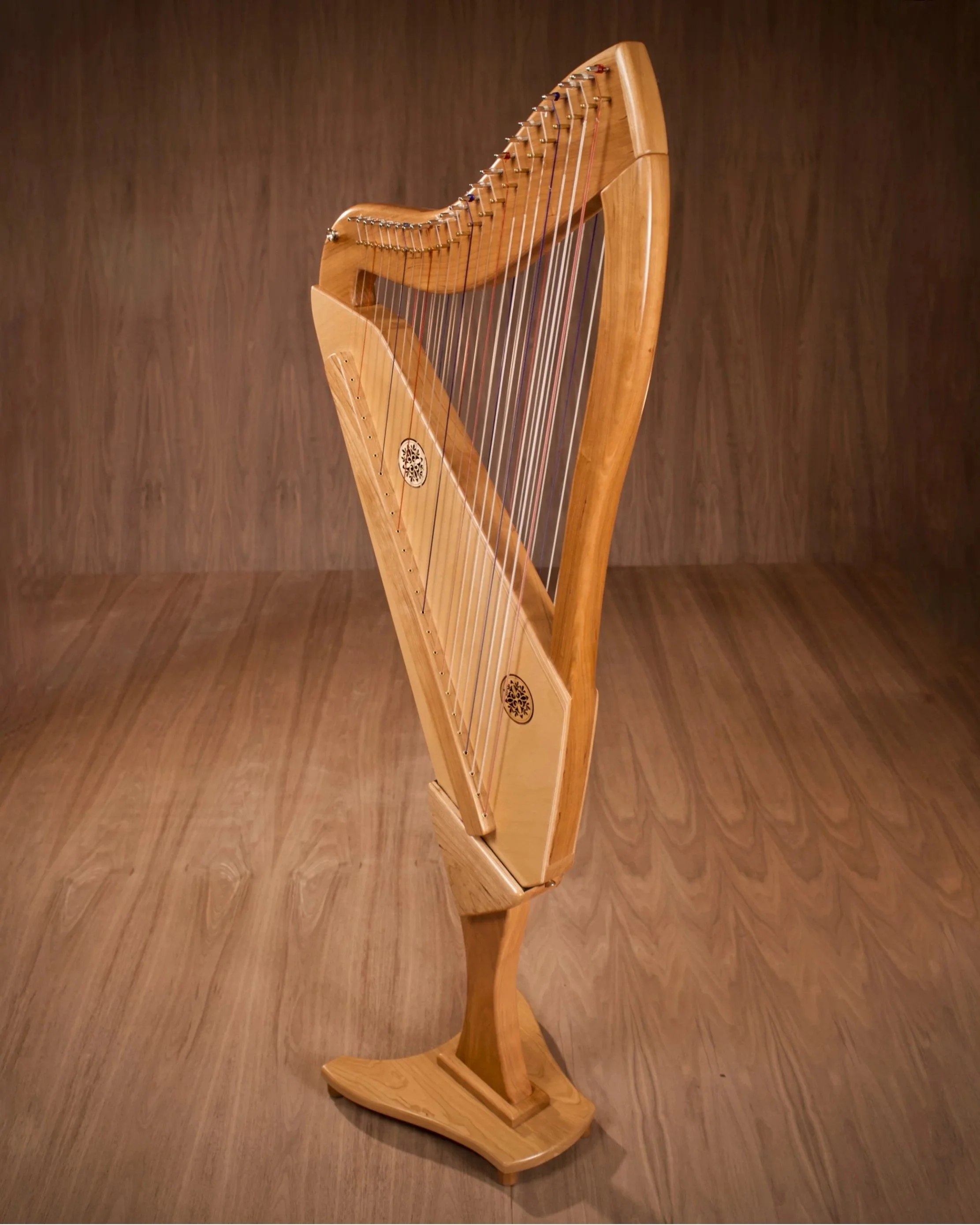 24x2 Double-Strung | Cherry Wood