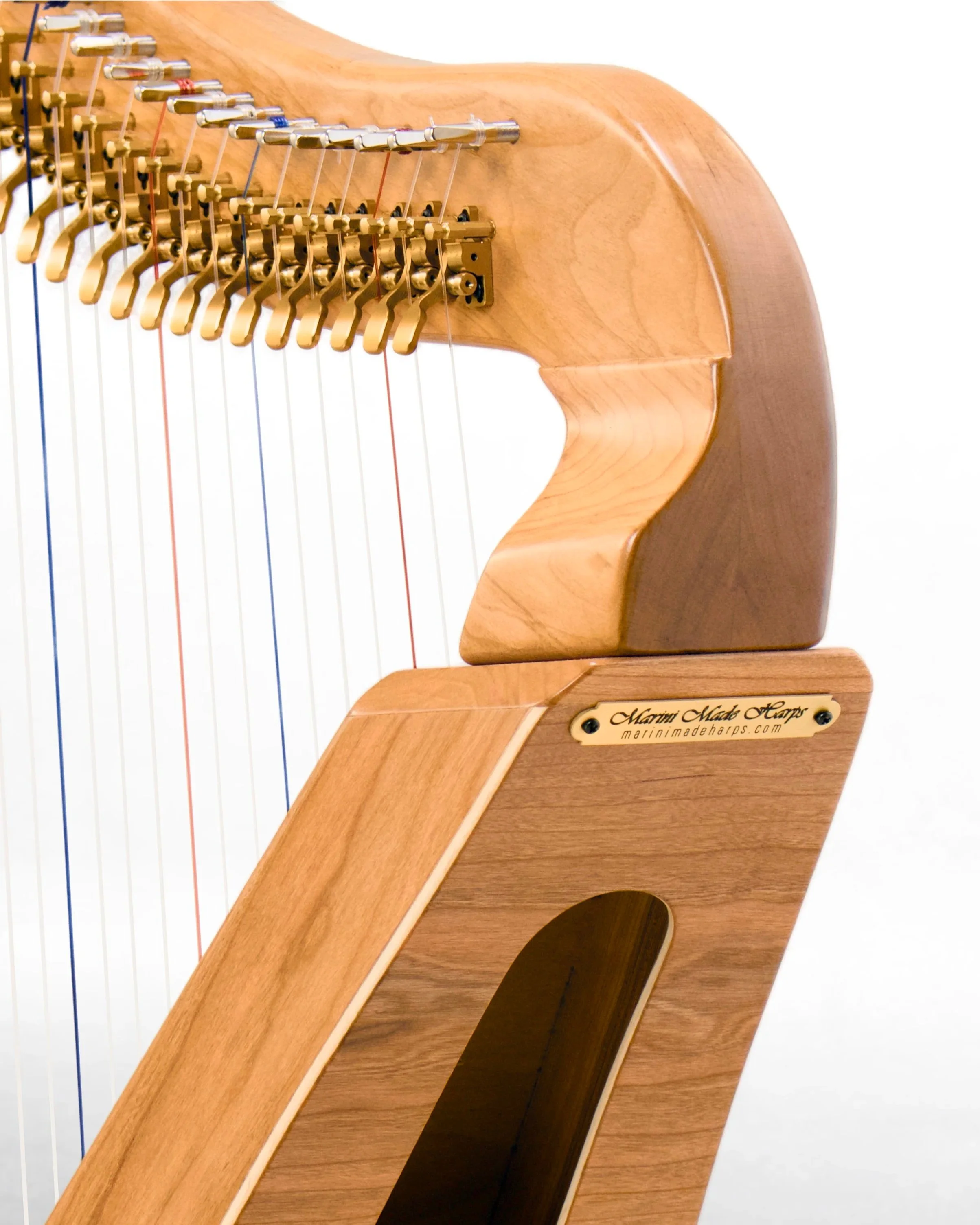 28-Bass LAP Harp | Cherry | Semi-Gloss