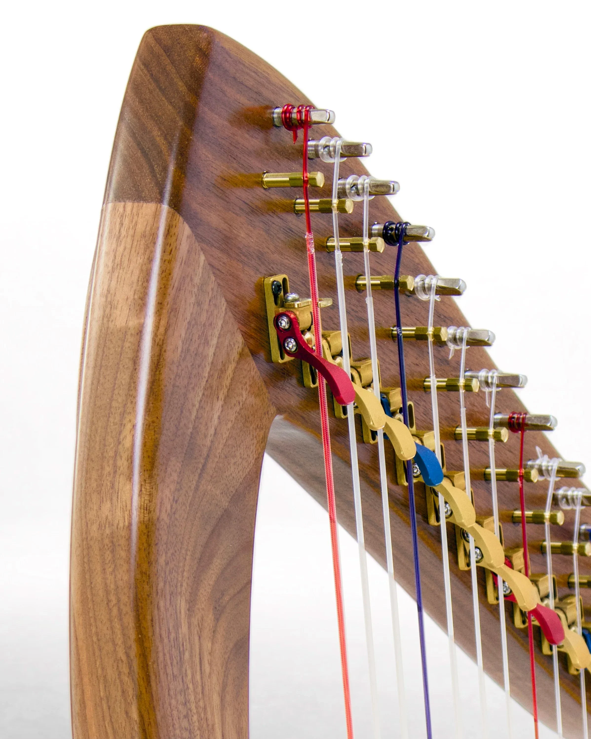26-LAP Harp | Walnut | Semi-Gloss