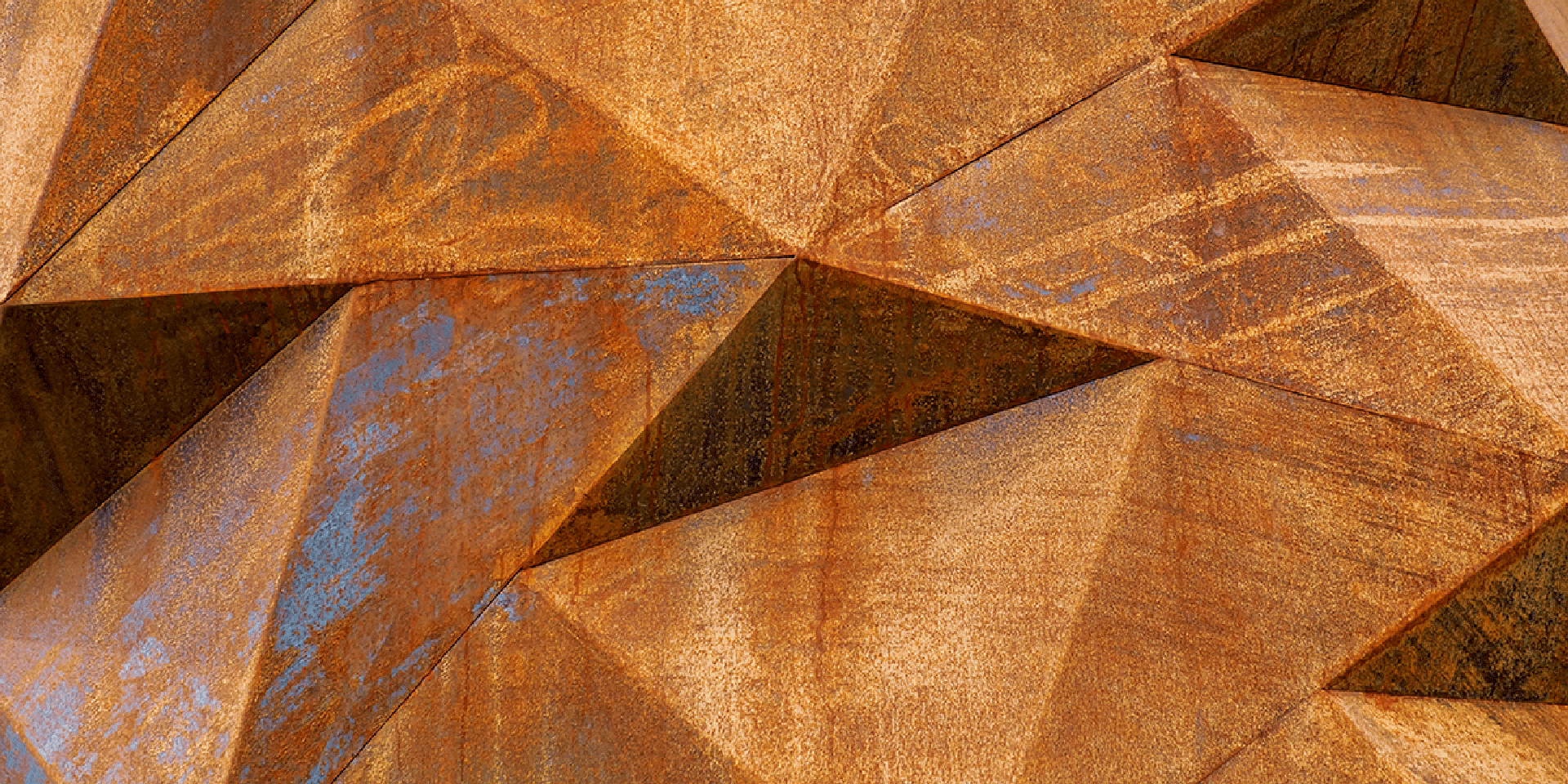 Image of weathered Corten Steel