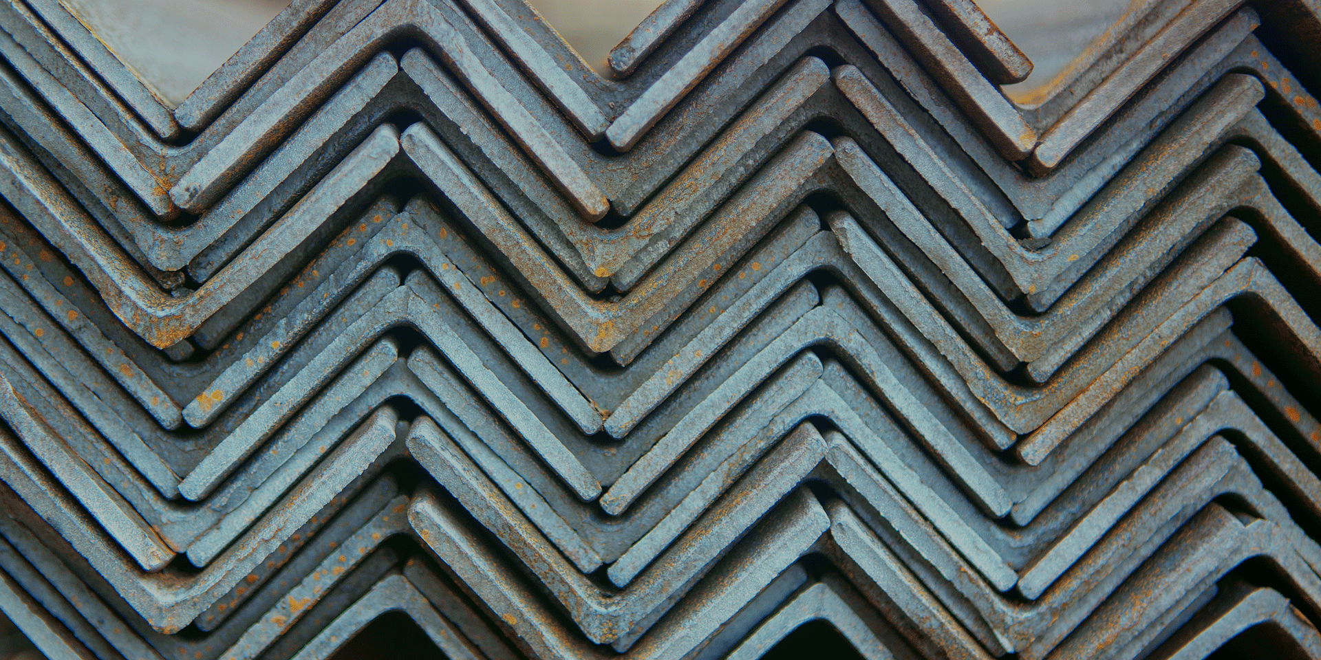 Image of angled steel sections