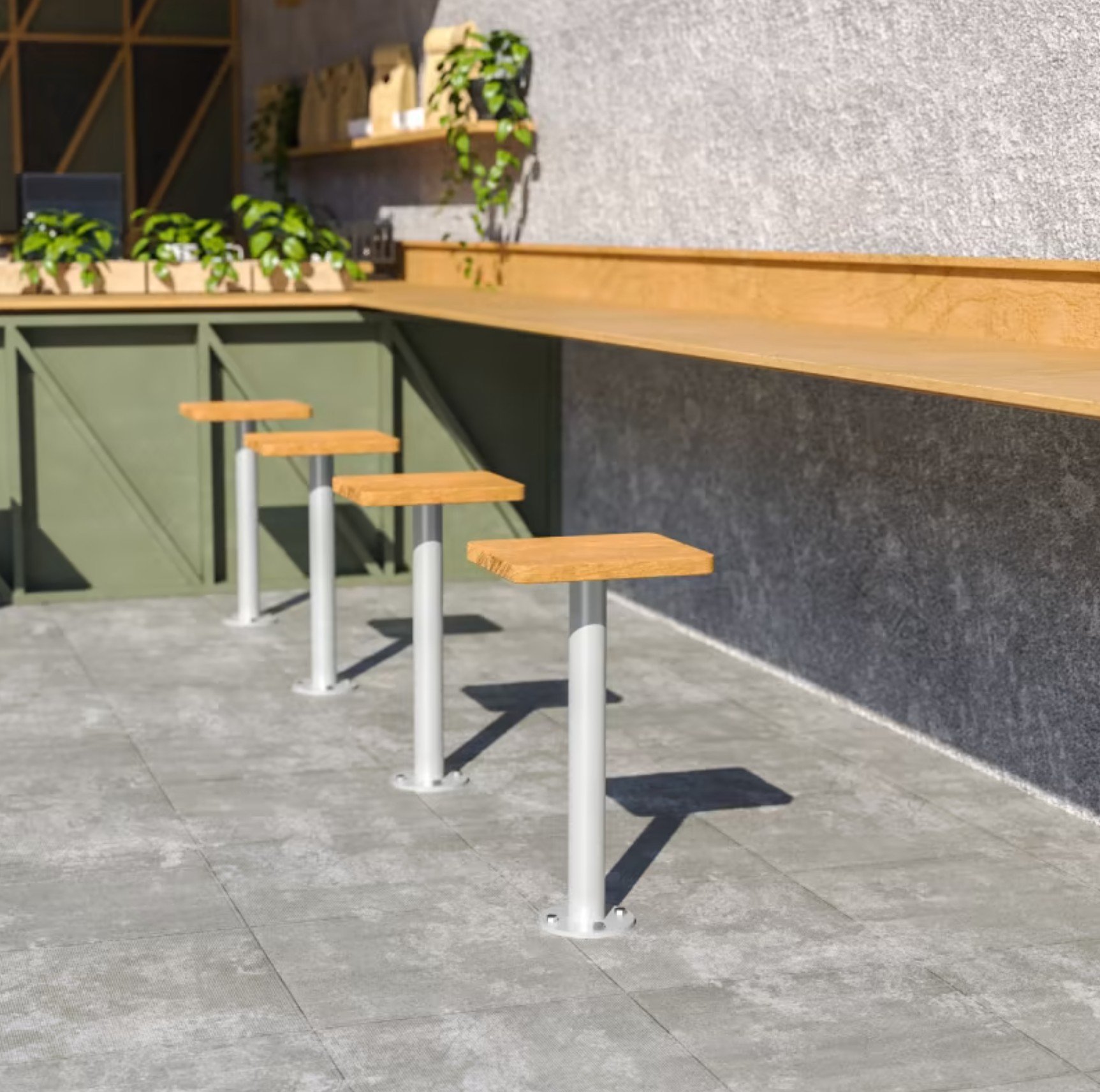 b+g sorrento counter stool