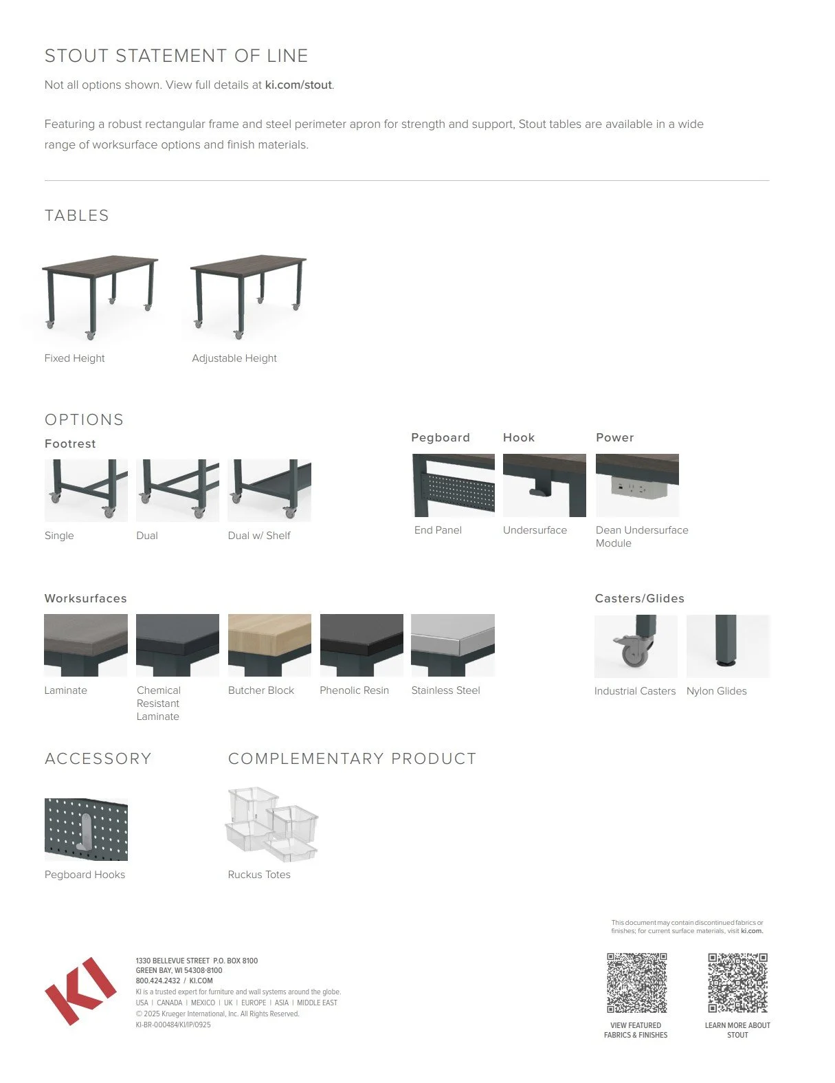 KI Stout Brochure