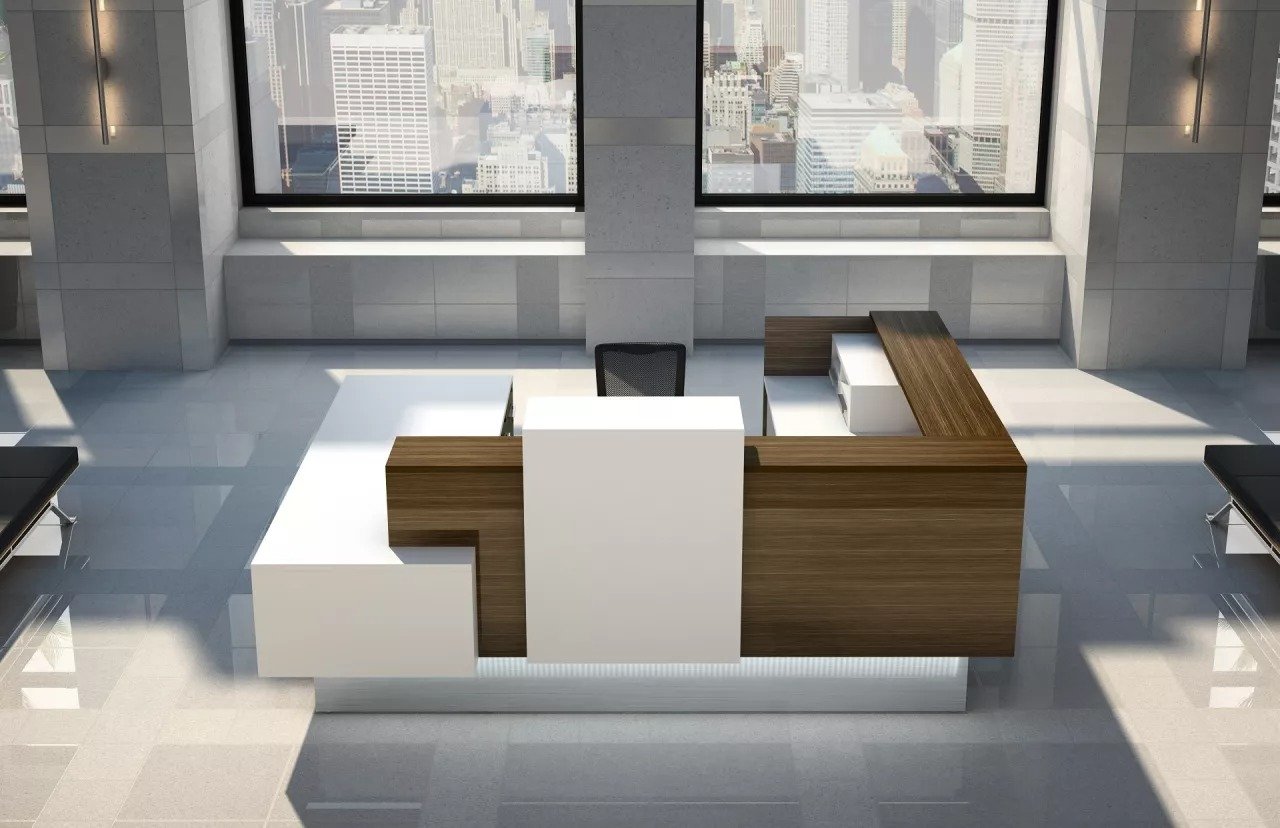 Logiflex Inbox Reception Desk
