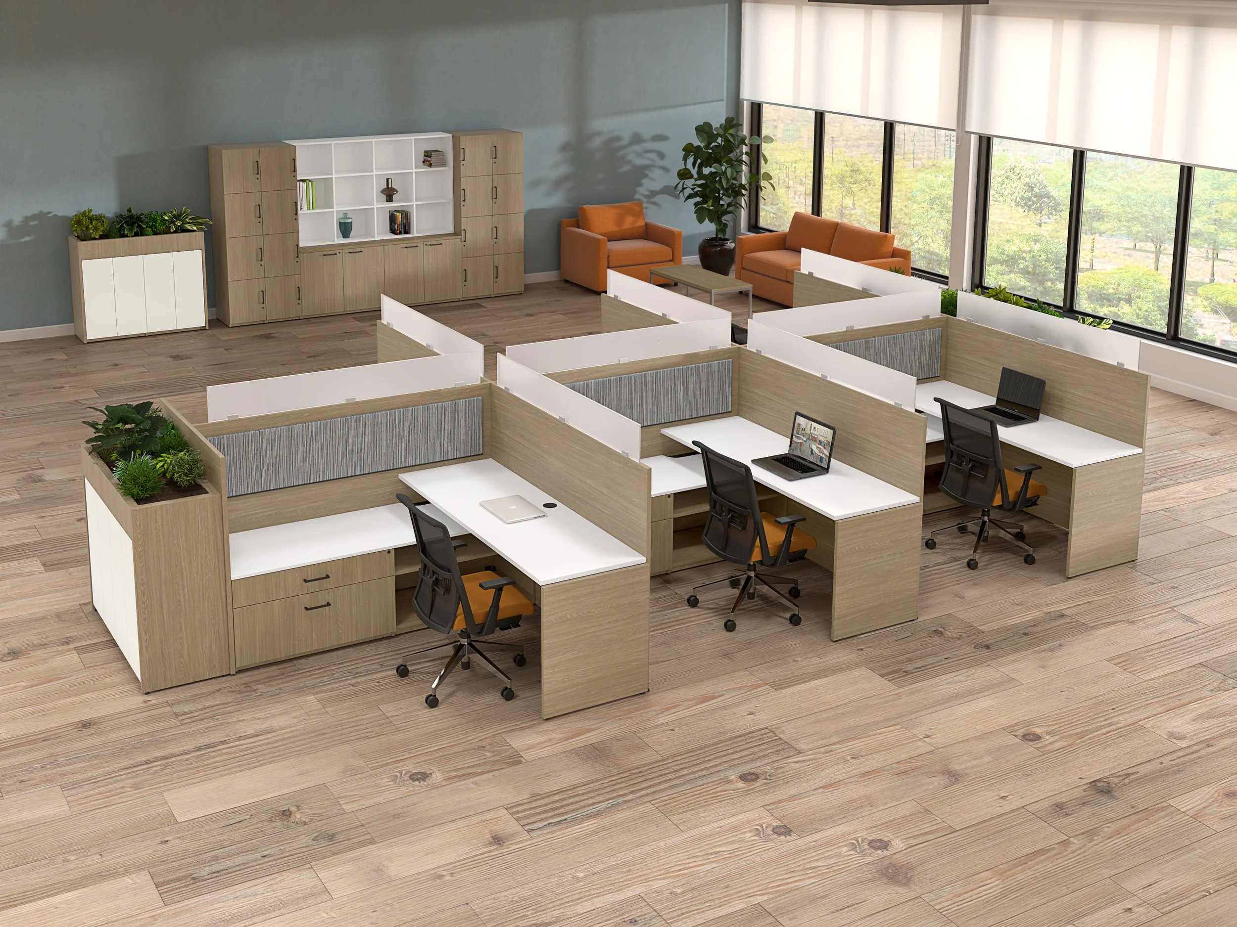 Maverick Desk Adapt Series Workstation