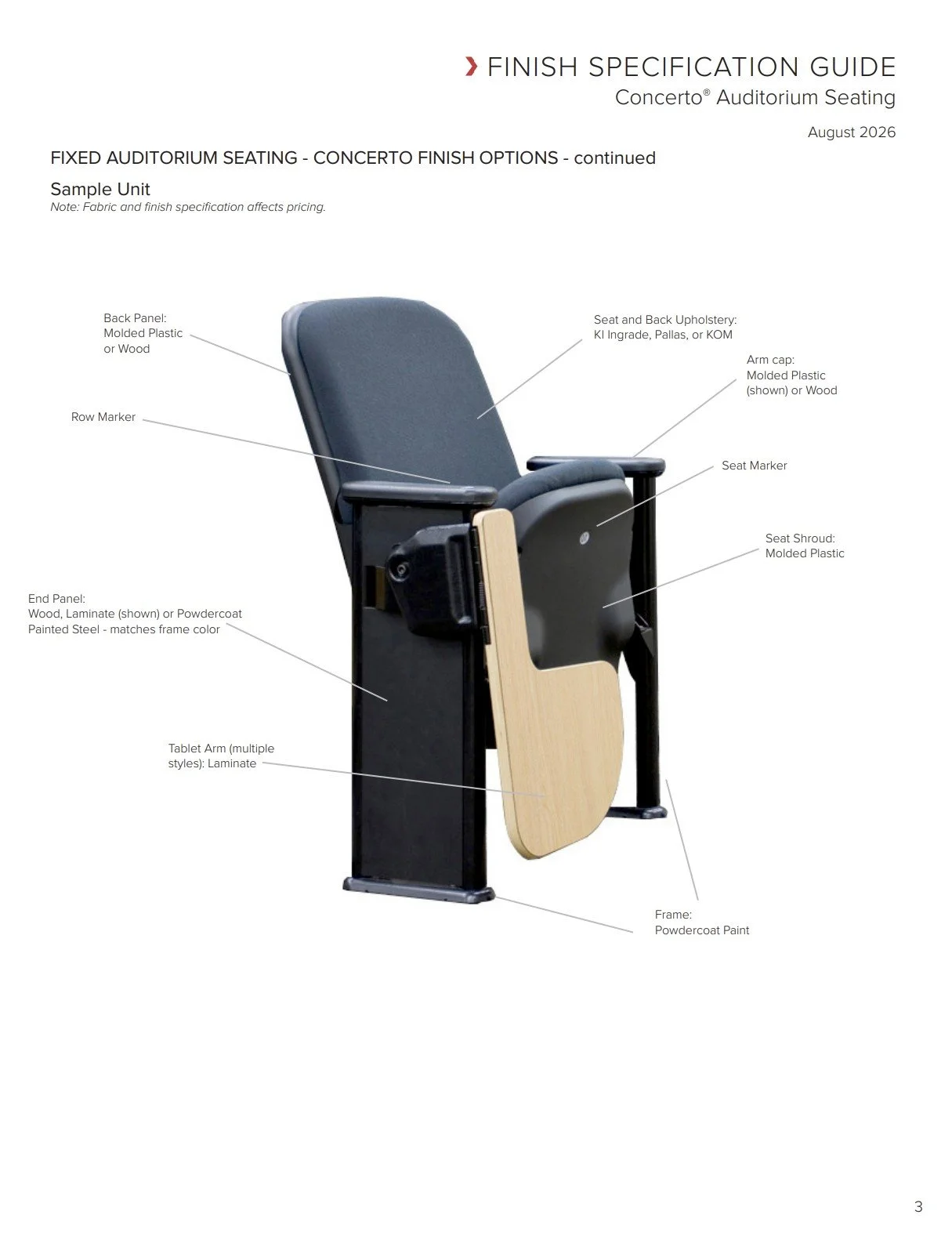 KI Concerto® Brochure & Specification Guide