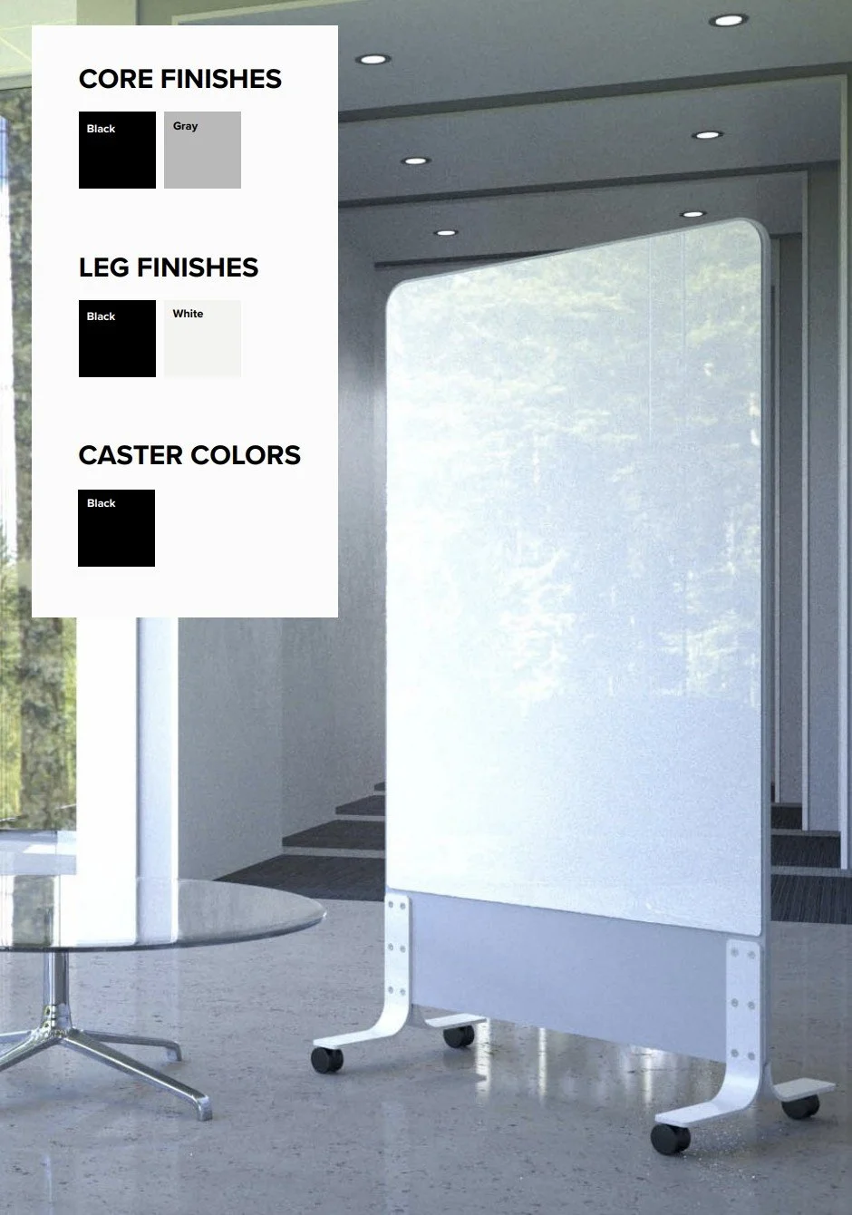 Clarus be! Mobile™ Glassboard