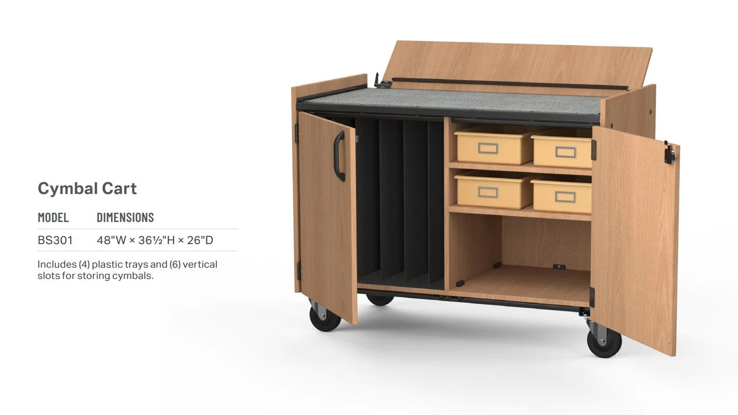 Marco Bandstor Cymbal Cart