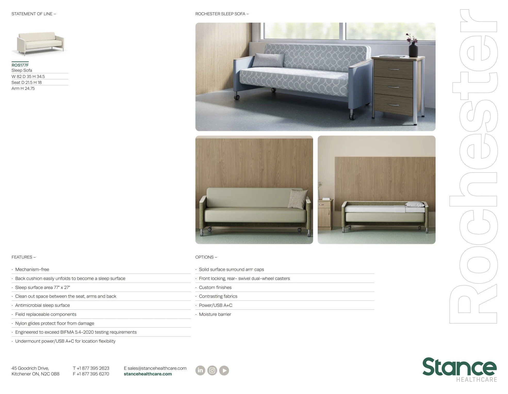 Stance Rochester Brochure