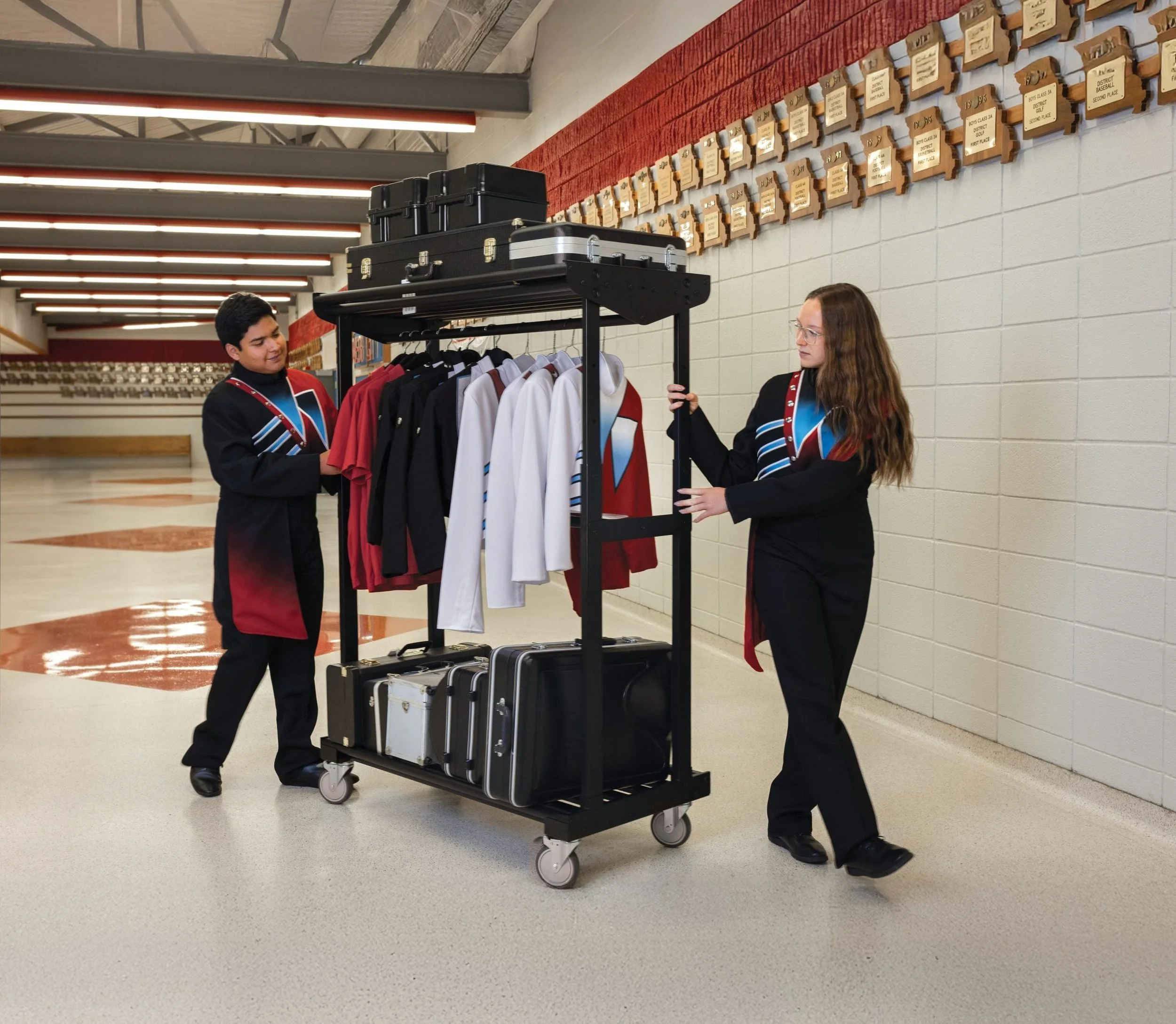 Marco Bandstor Encore™ Mobile Uniform Rack