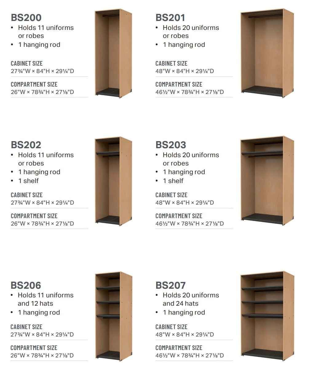 Marco Bandstor Uniform & Robe Storage