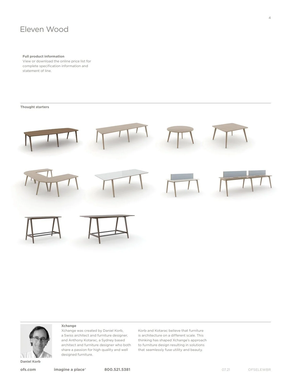 OFS Brands Eleven Wood Brochure