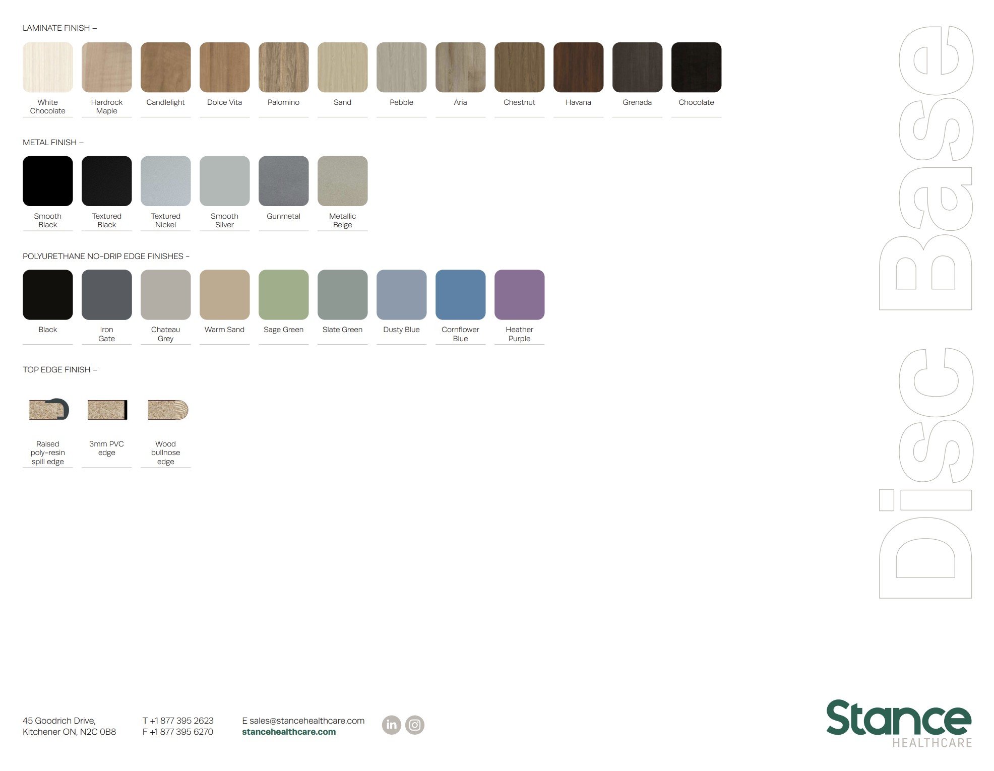 Stance Disc Base Brochure