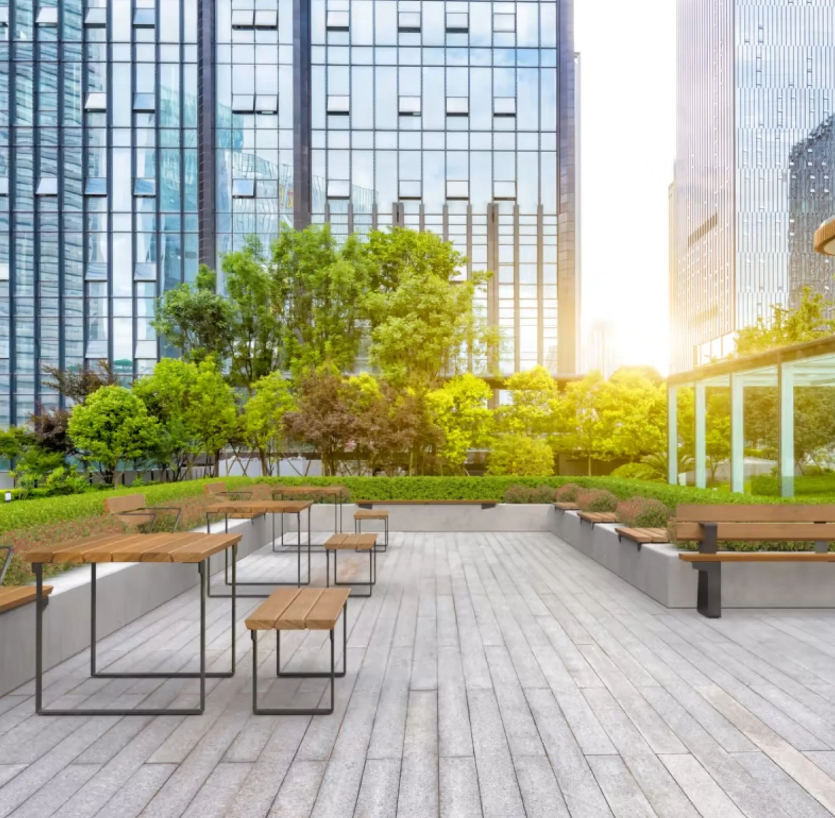 b+g terrain table and bench