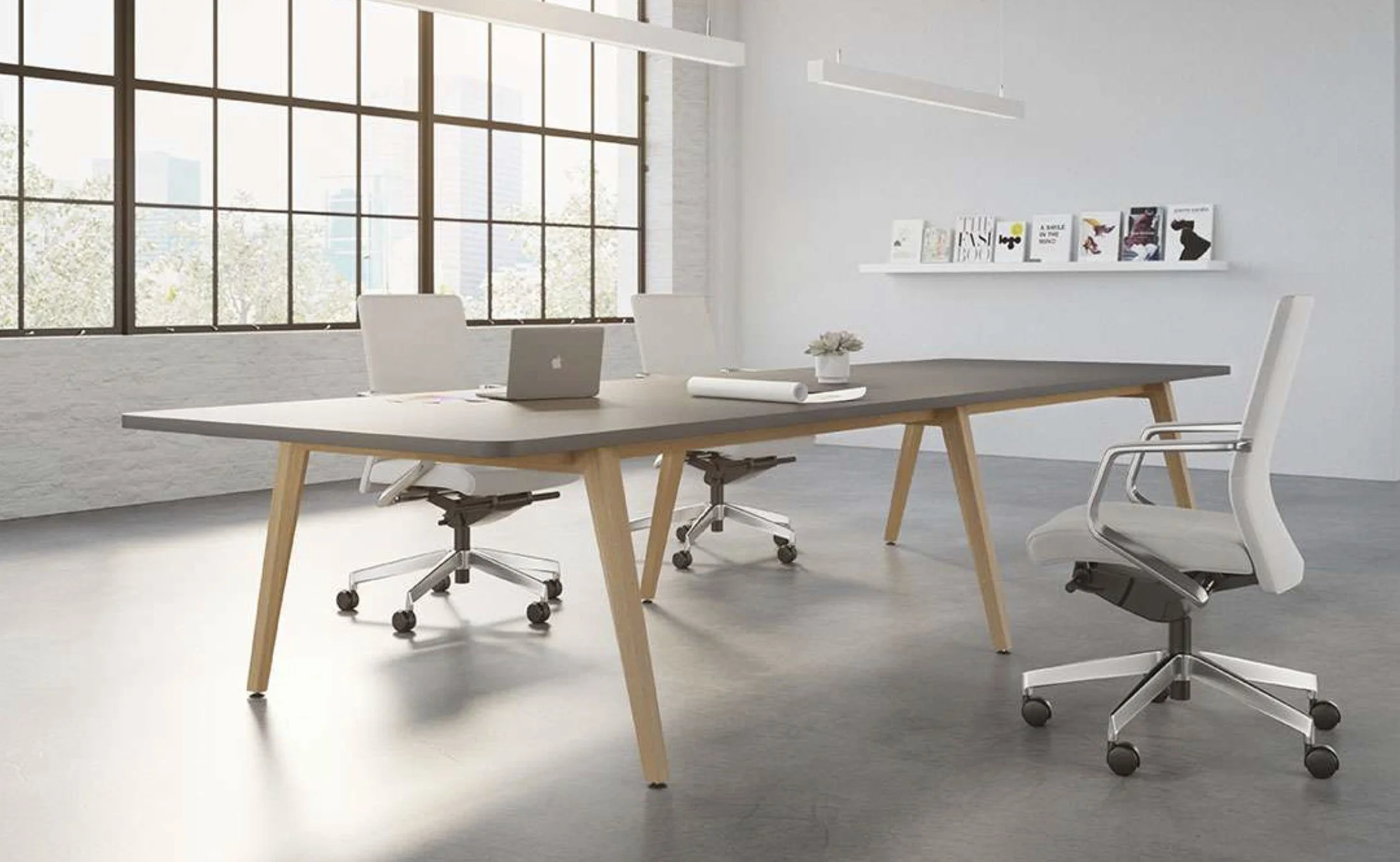 OFS Brands Eleven Wood Table