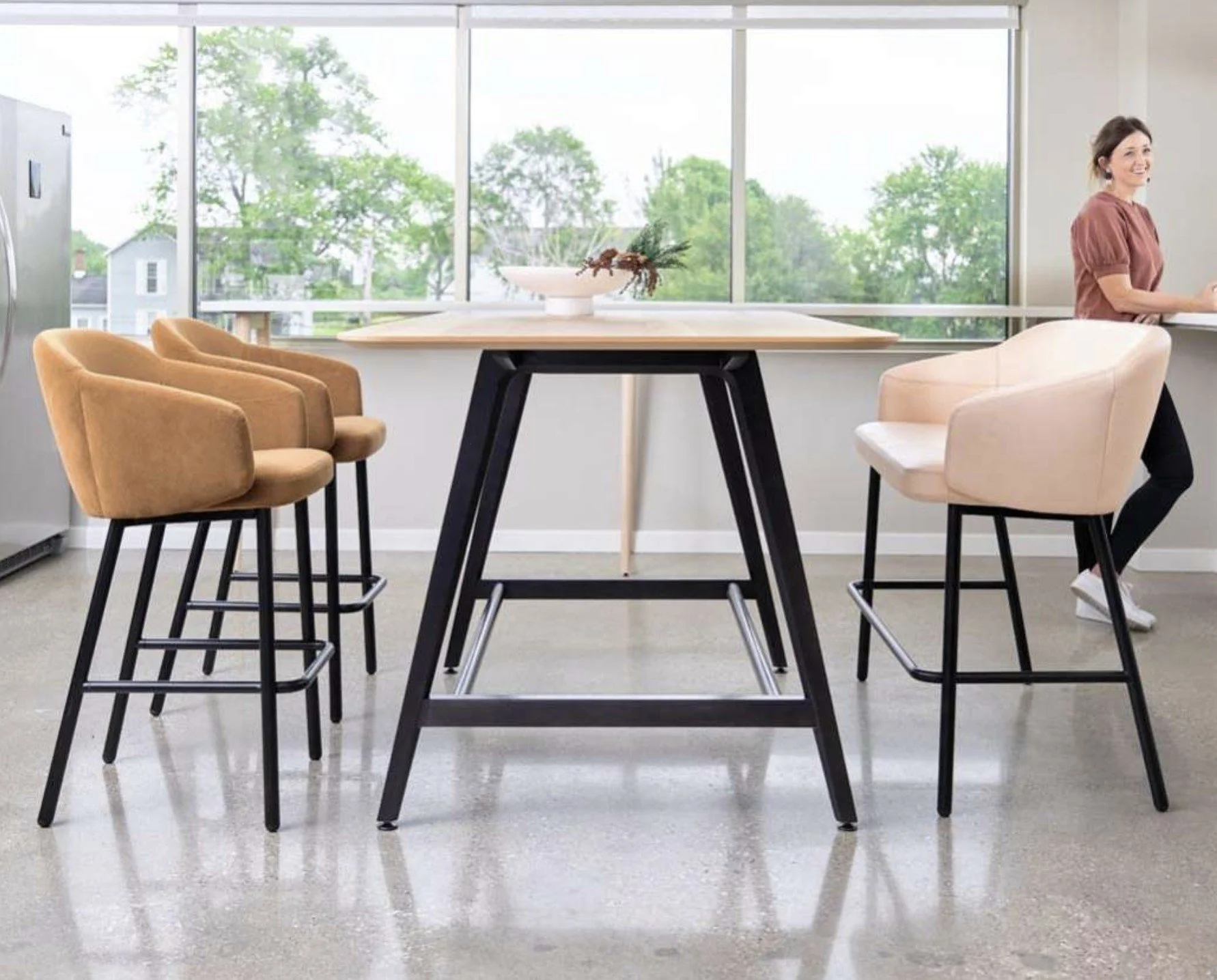 OFS Brands Eleven Wood Table