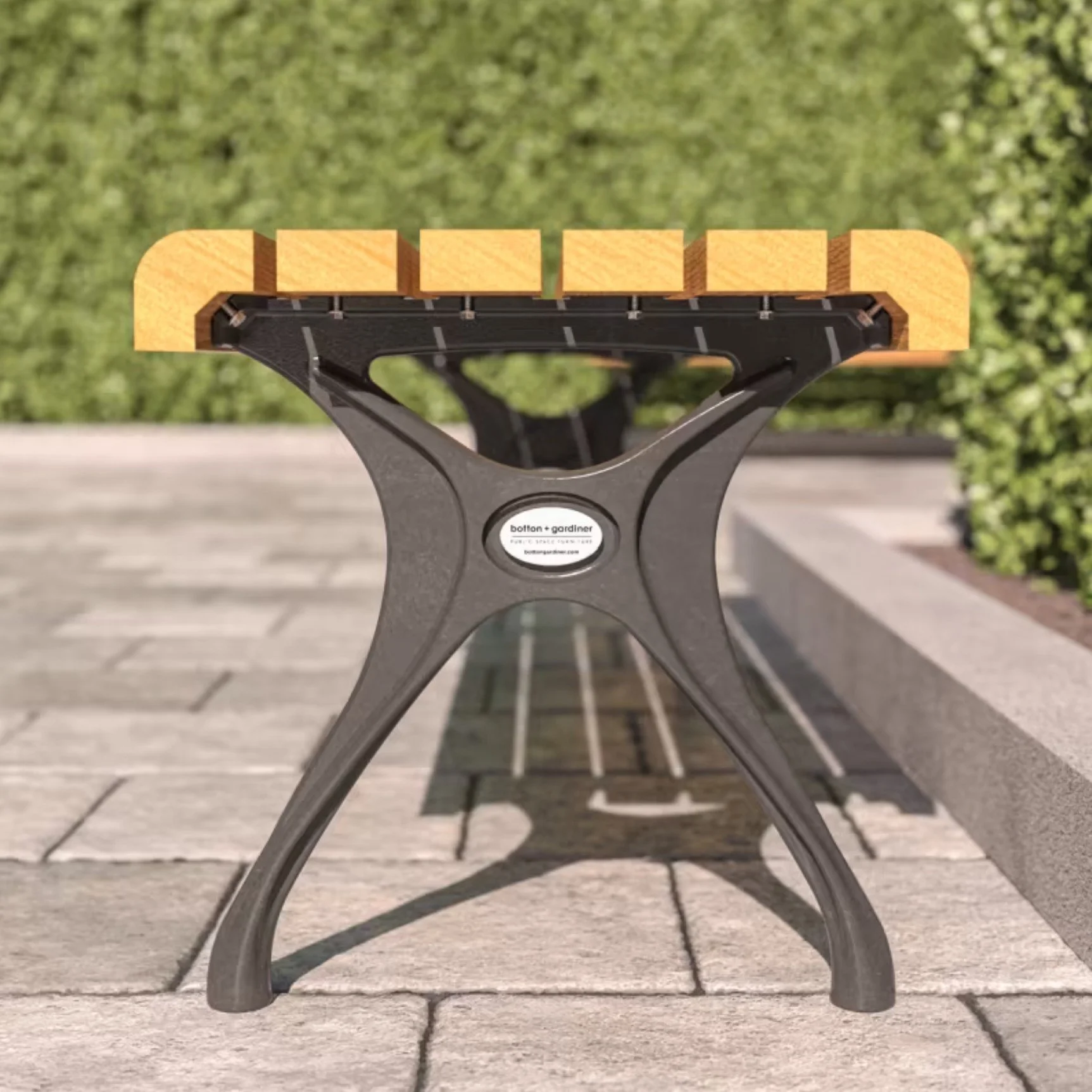 b+g urban classic bench