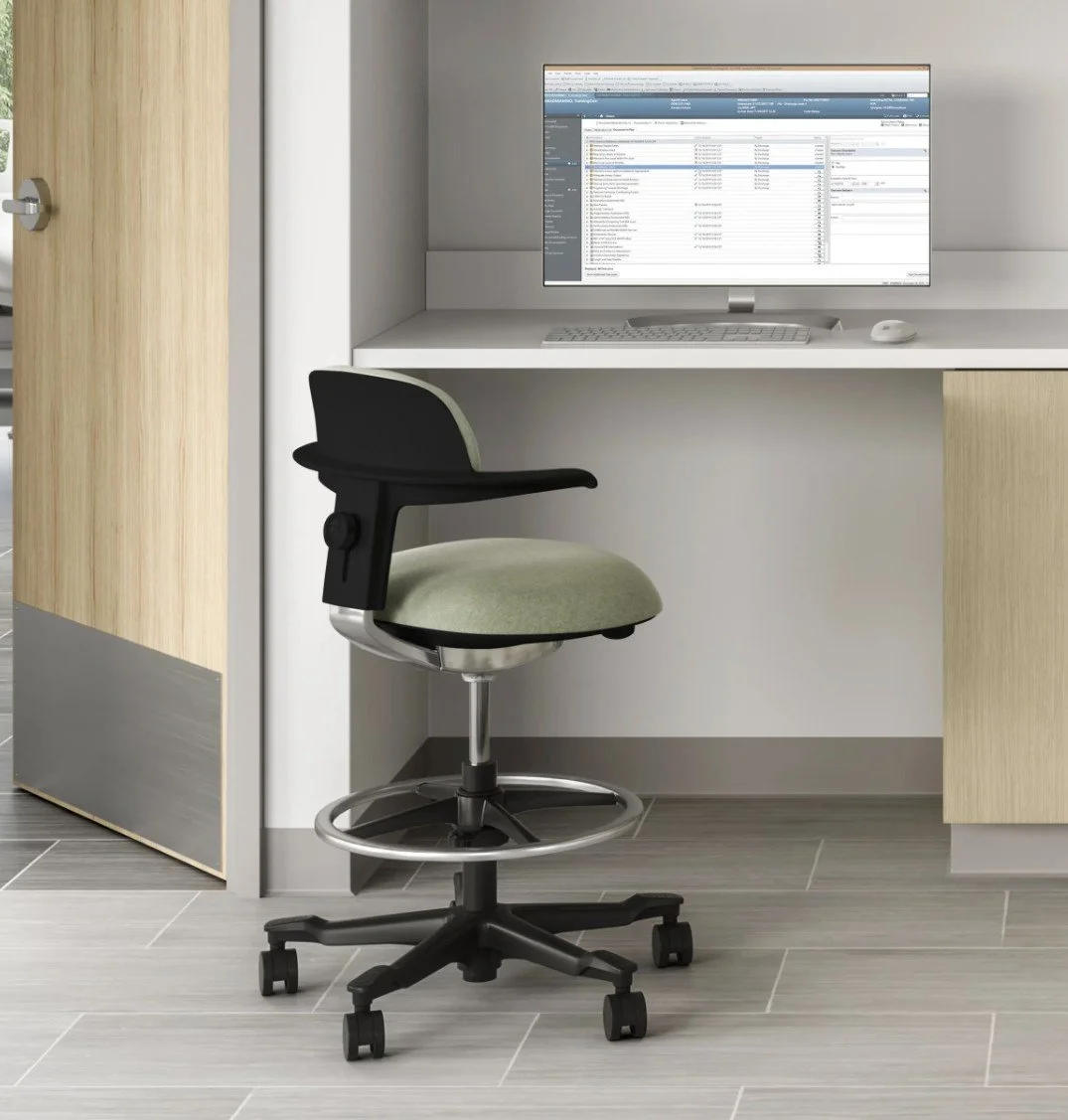 Interwoven Rolli Caregiver Stool