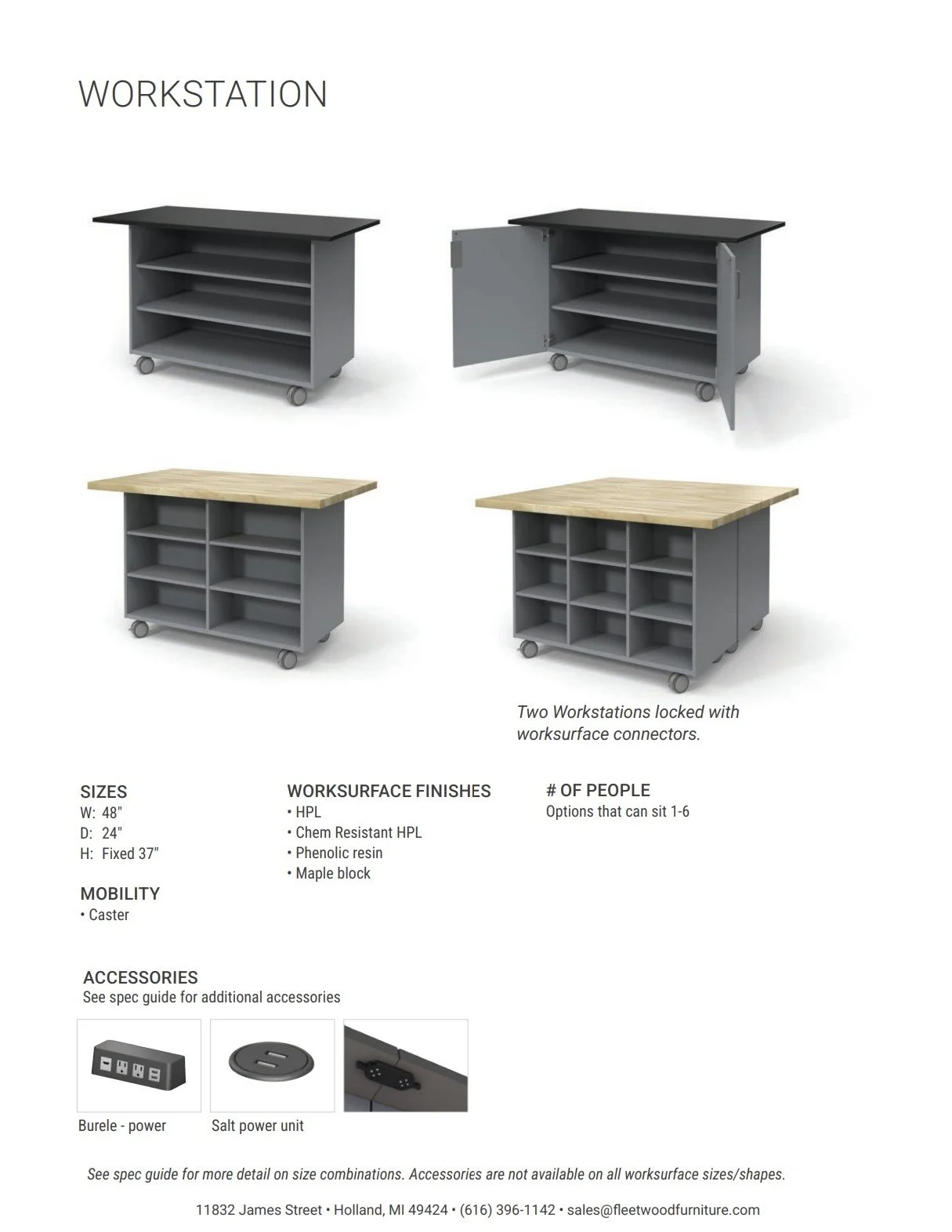 Fleetwood Workstation Brochure