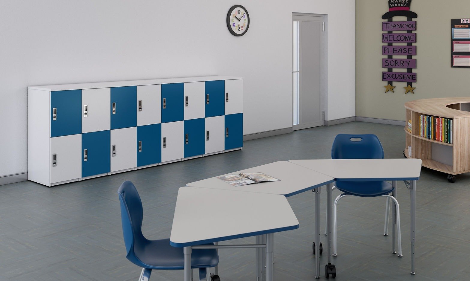 Maverick Desk Storage Lockers