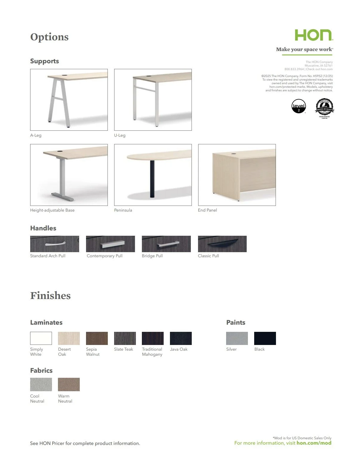 HON Mod Brochure