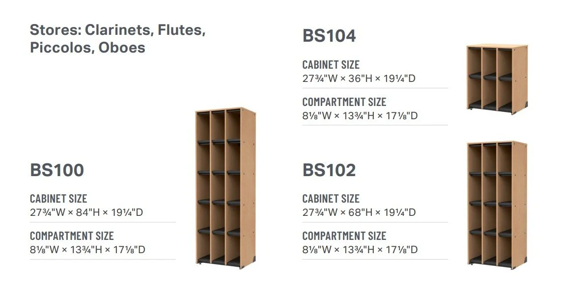 Marco Bandstor Instrument Storage