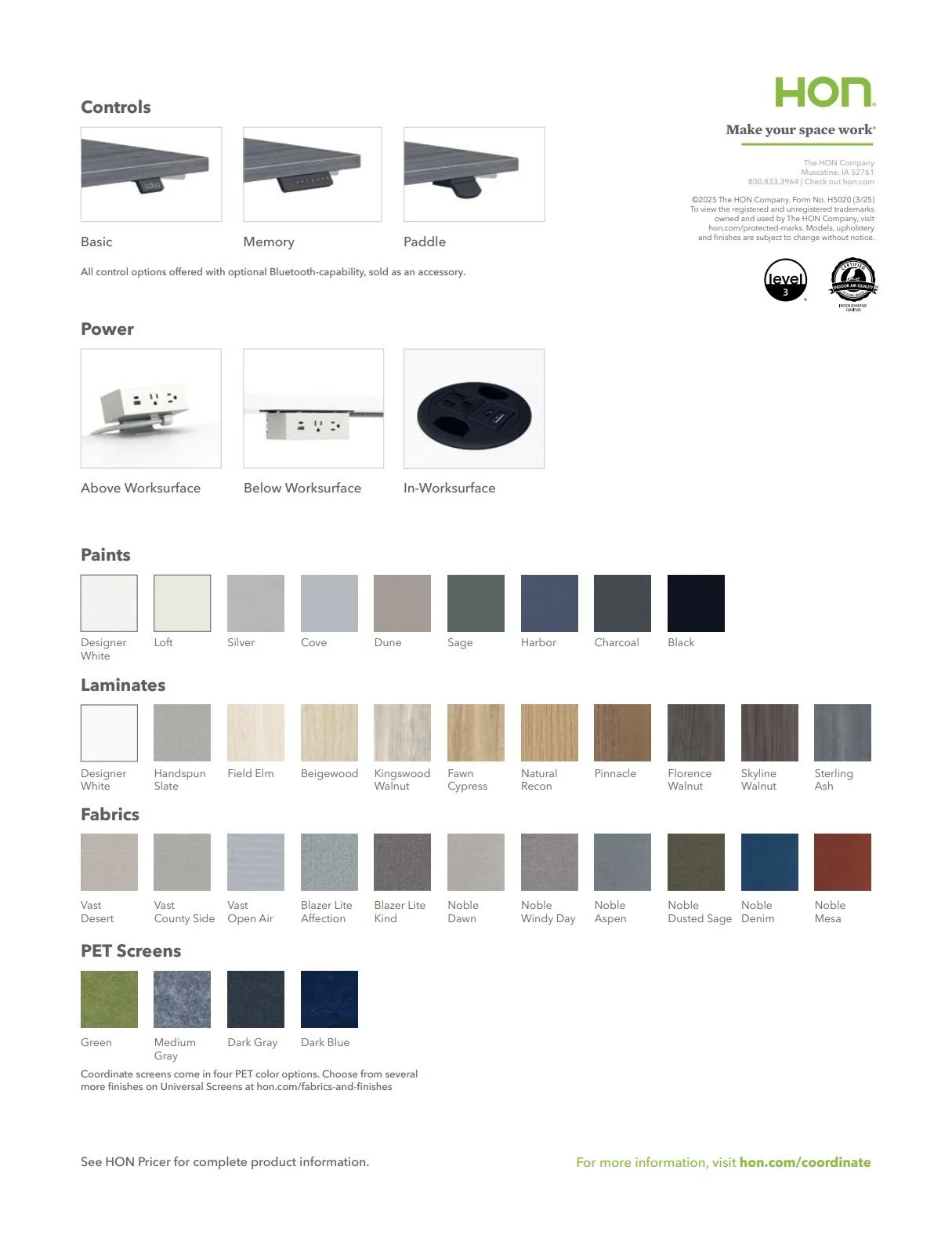 HON Coordinate Brochure
