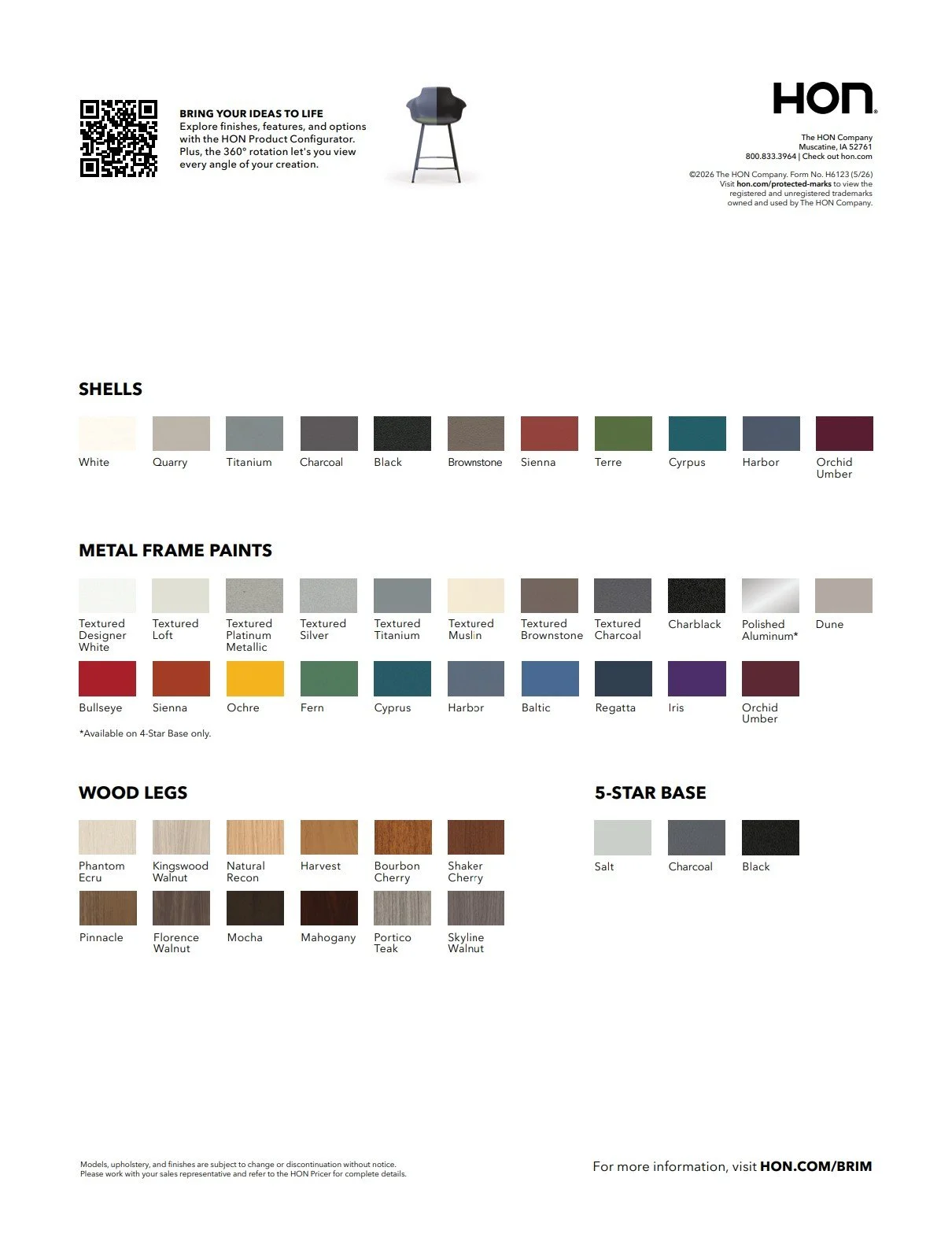 HON Brim Brochure