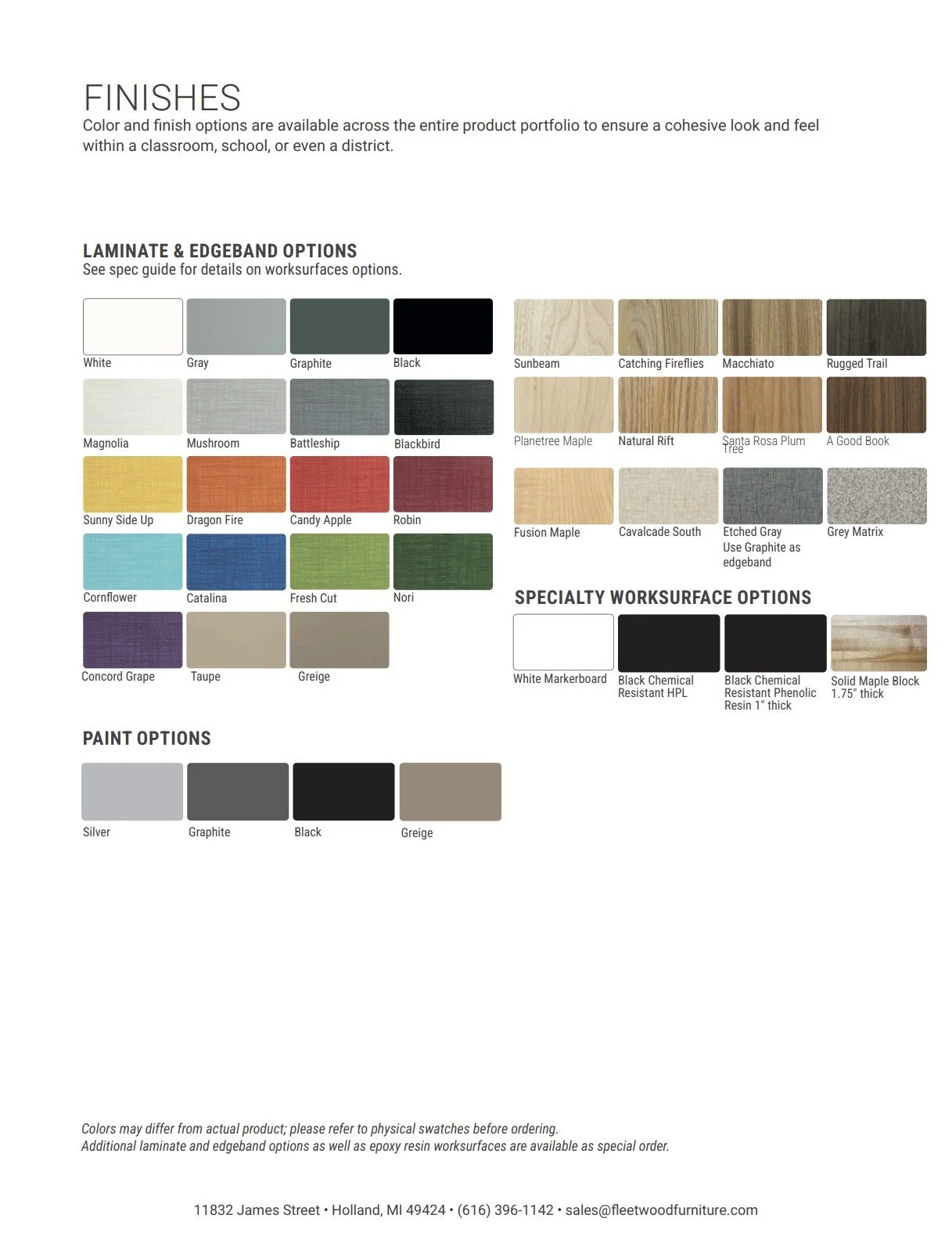 Fleetwood Unitized Welded Frame Brochure