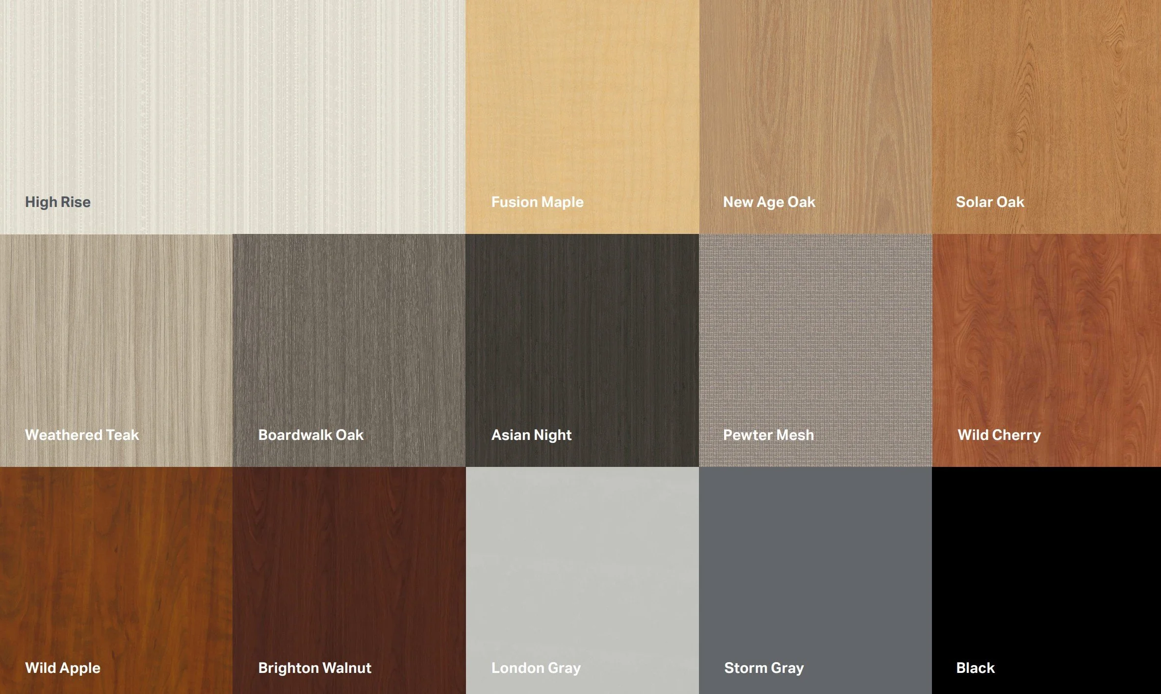 Marco Bandstor Uniform & Robe Storage Finishes