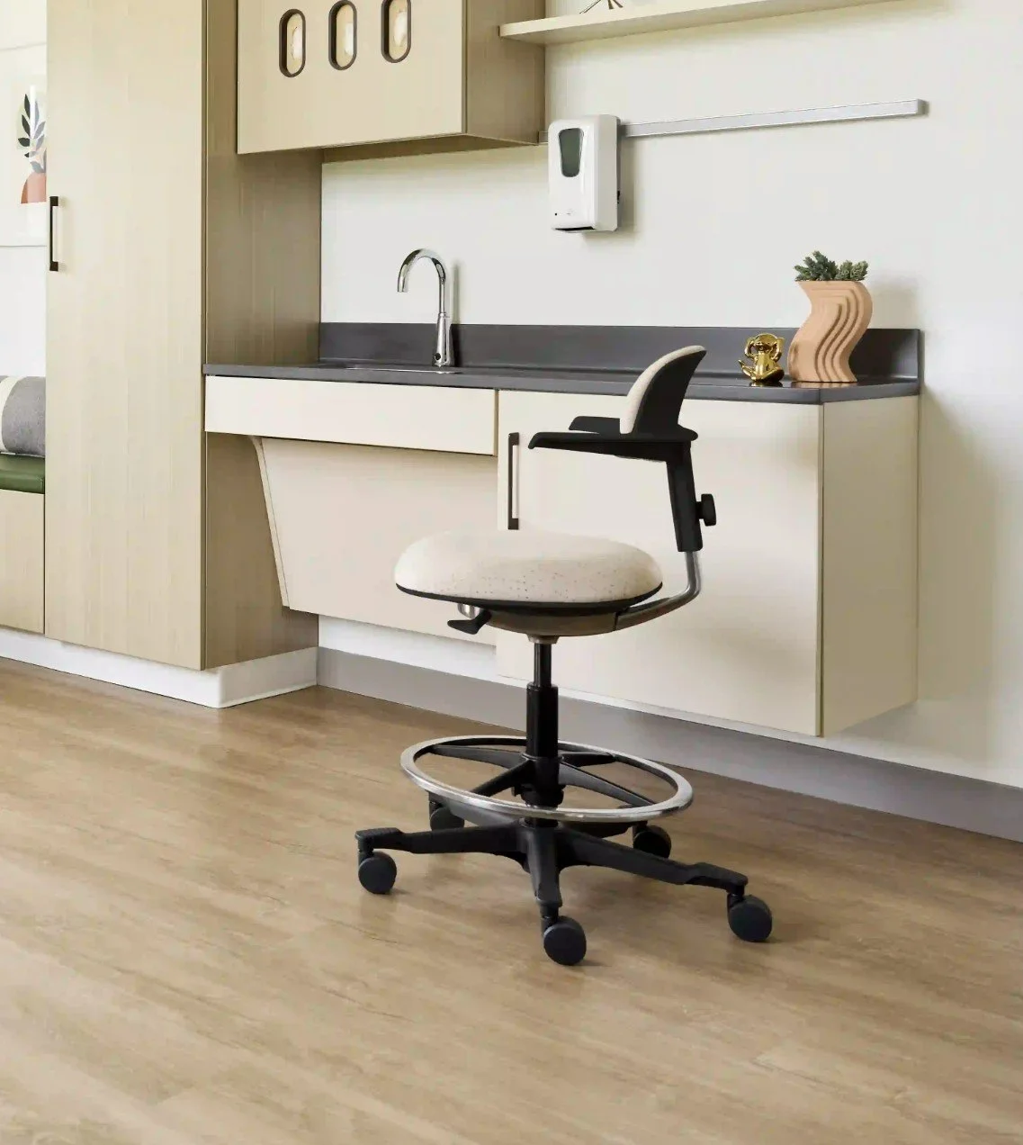 Interwoven Rolli Caregiver Stool