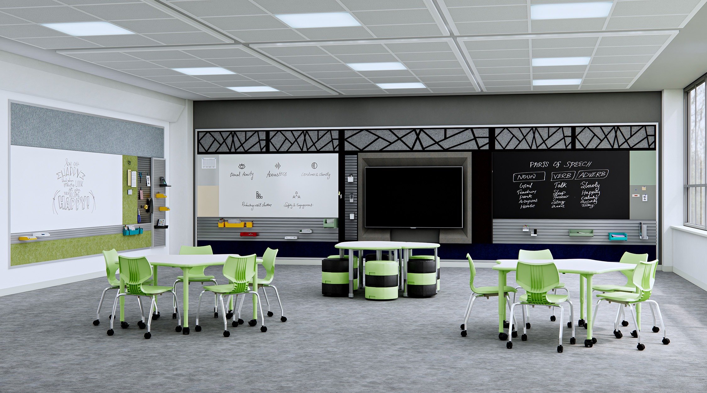 Platinum Visual Solutions EDTech Wall