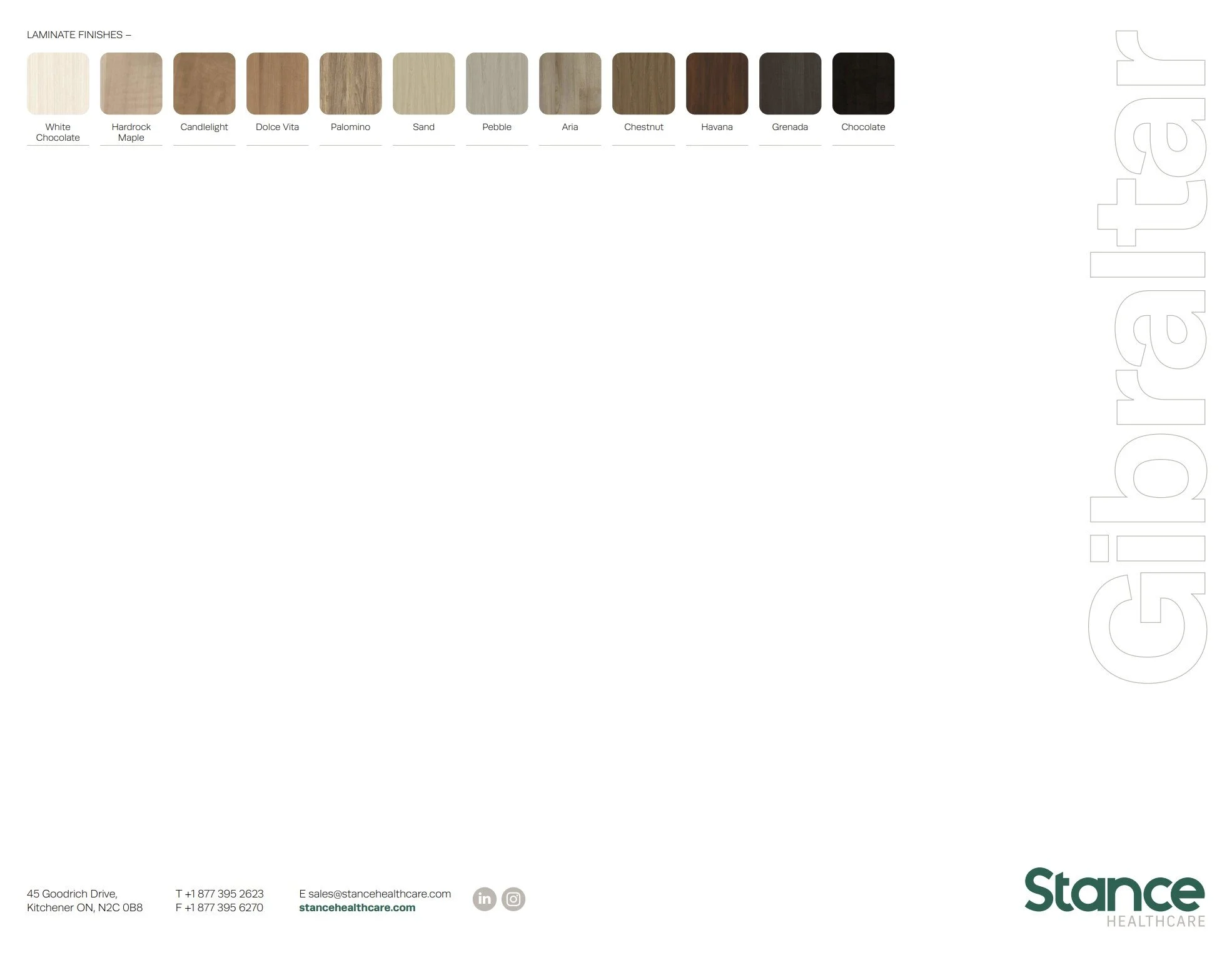 Stance Gilbraltar Brochure