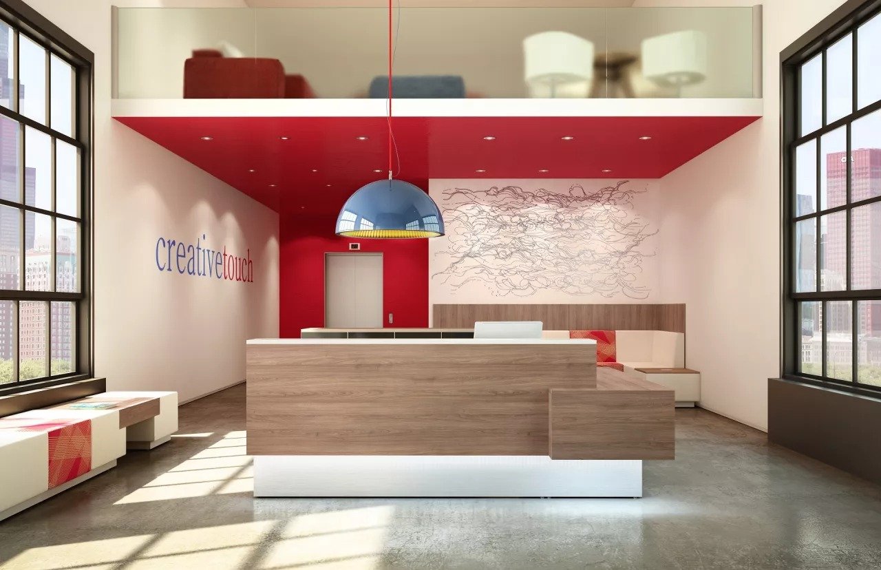 Logiflex Inbox Reception Desk