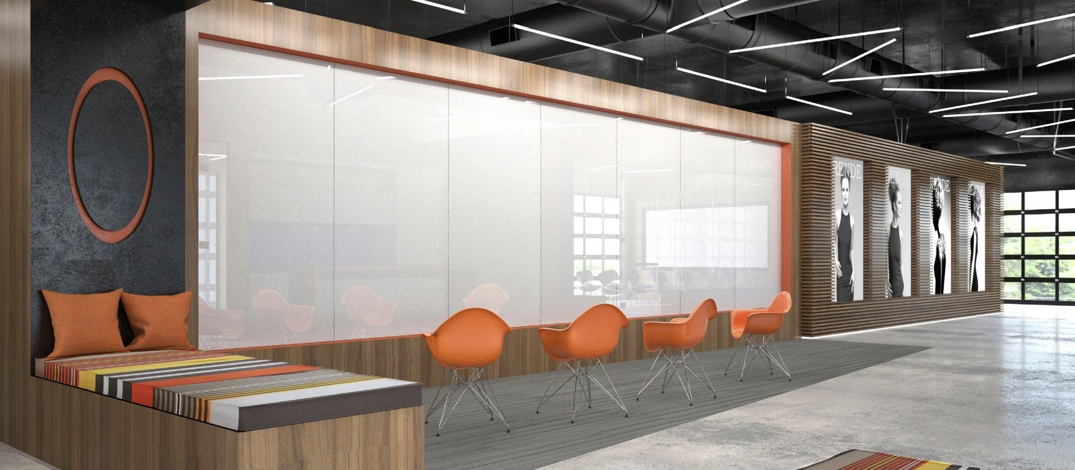 Clarus Wall2Wall Glass Dry-Erase Wall-Mounted Panels