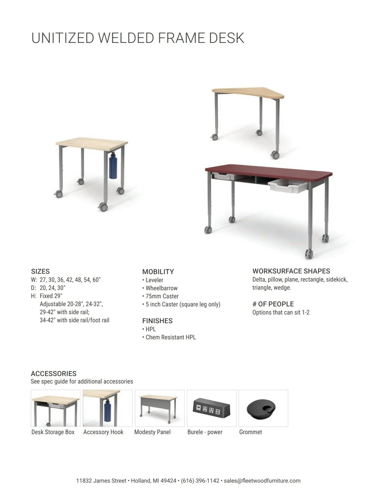 Fleetwood Unitized Welded Frame Brochure