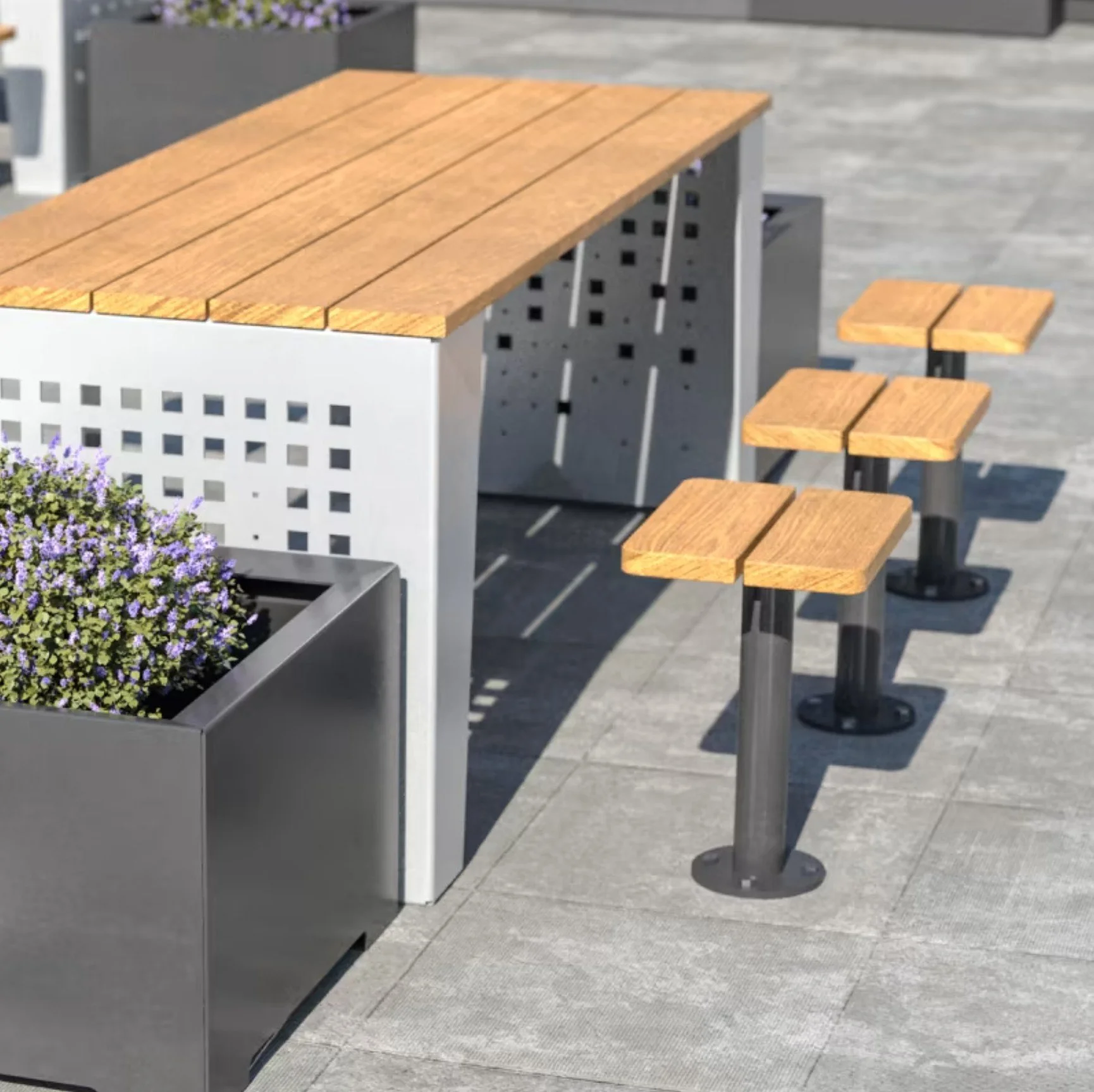 b+g sorrento low stool