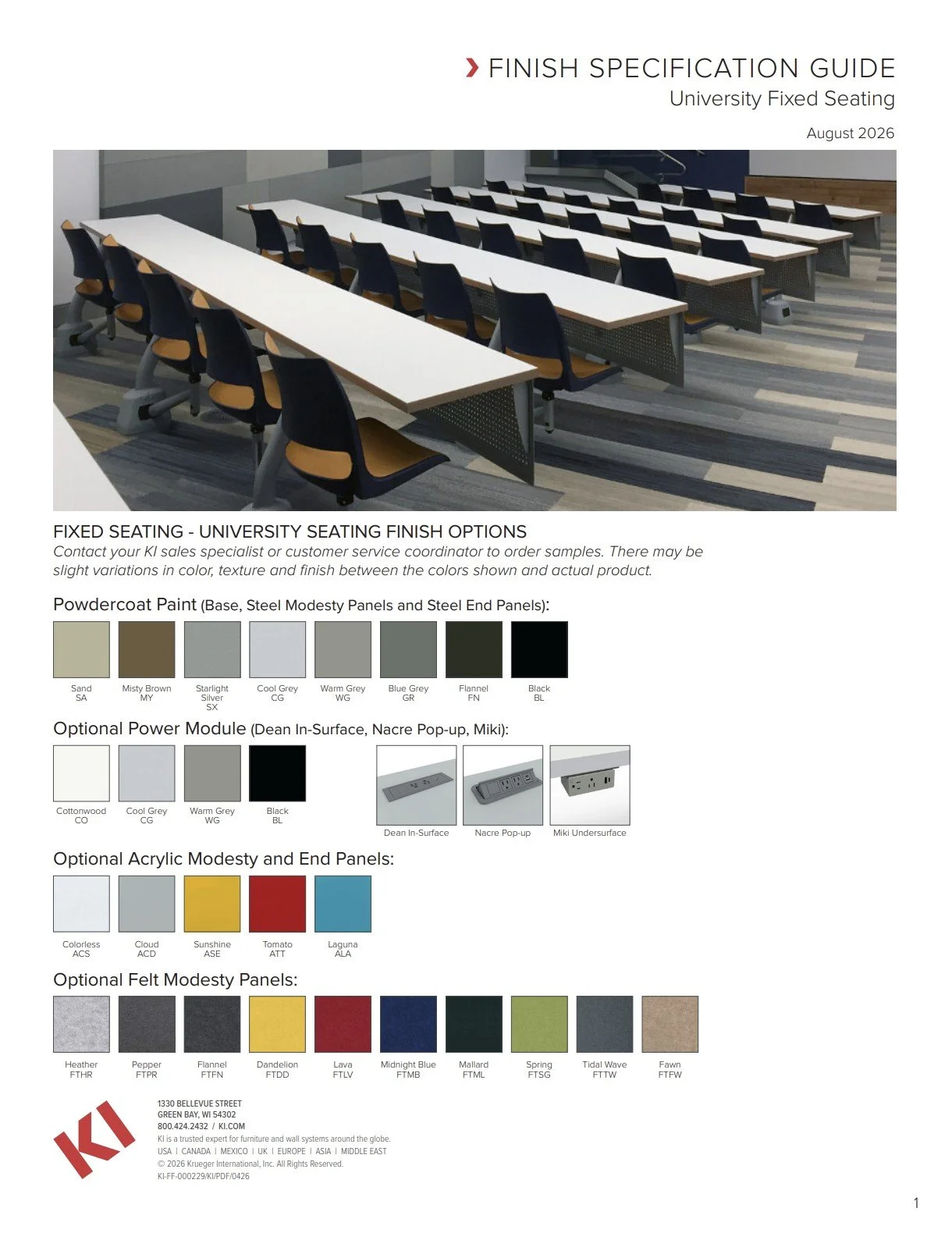 KI University Brochure