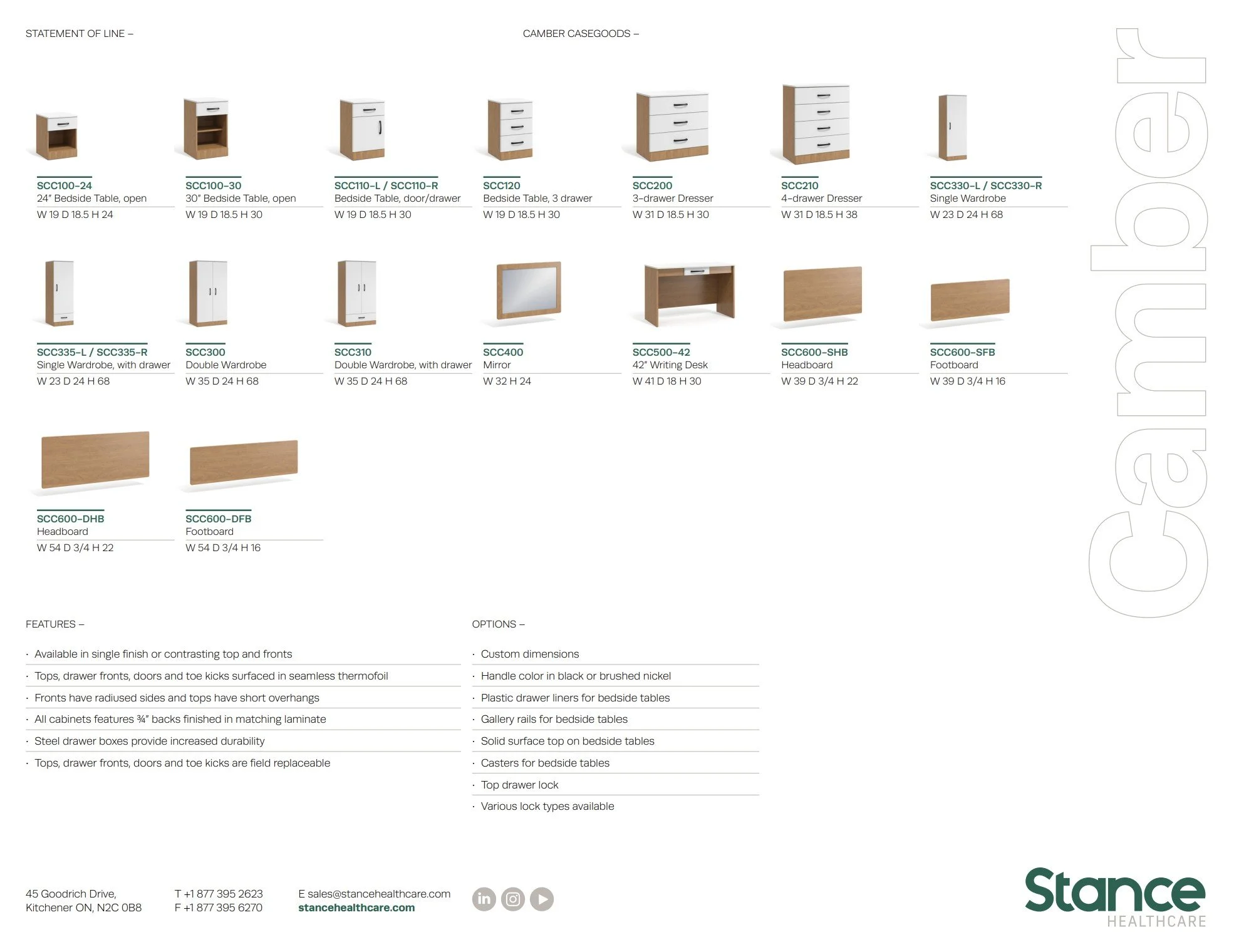 Stance Camber Brochure