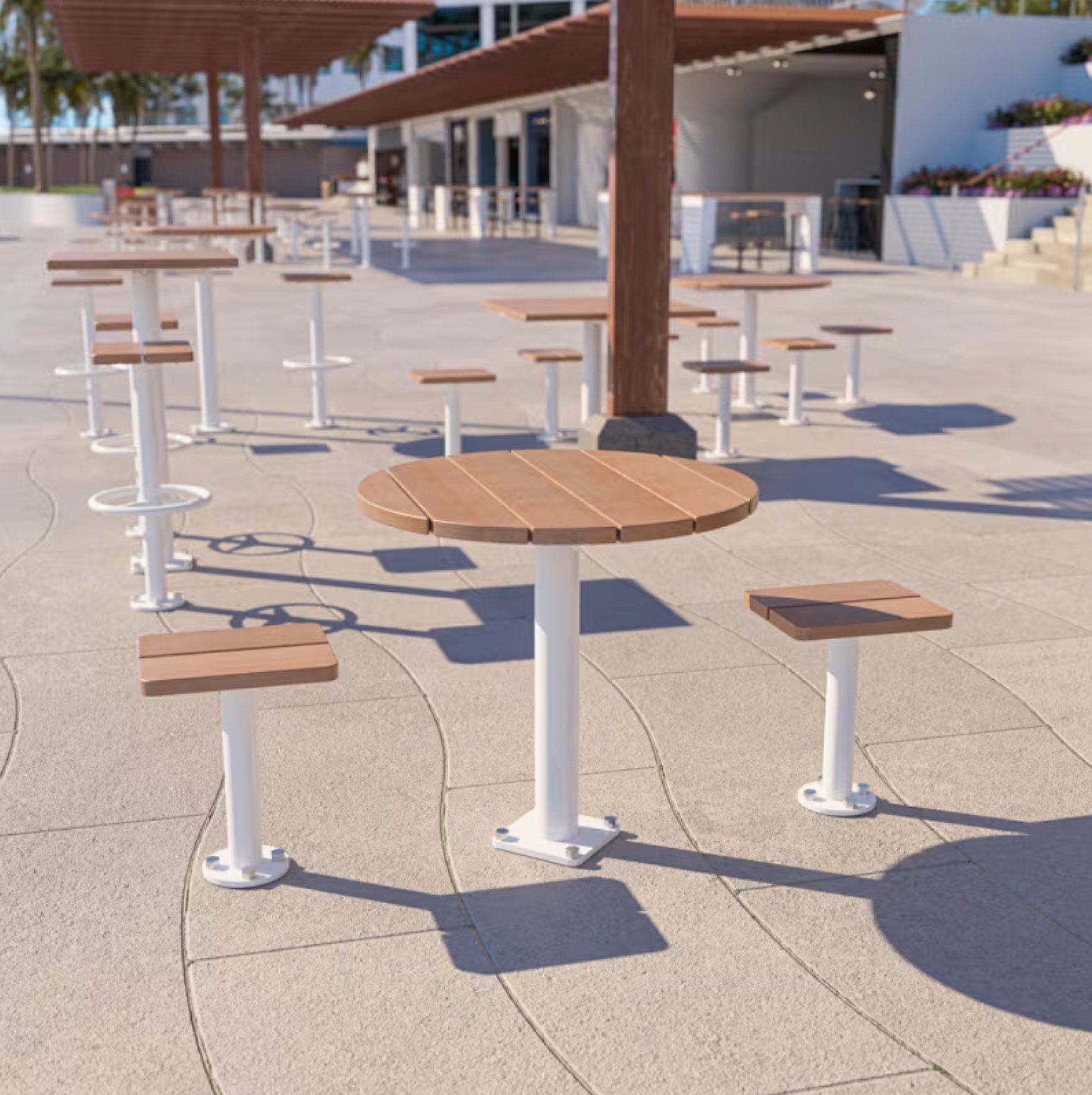 b+g sorrento low stool