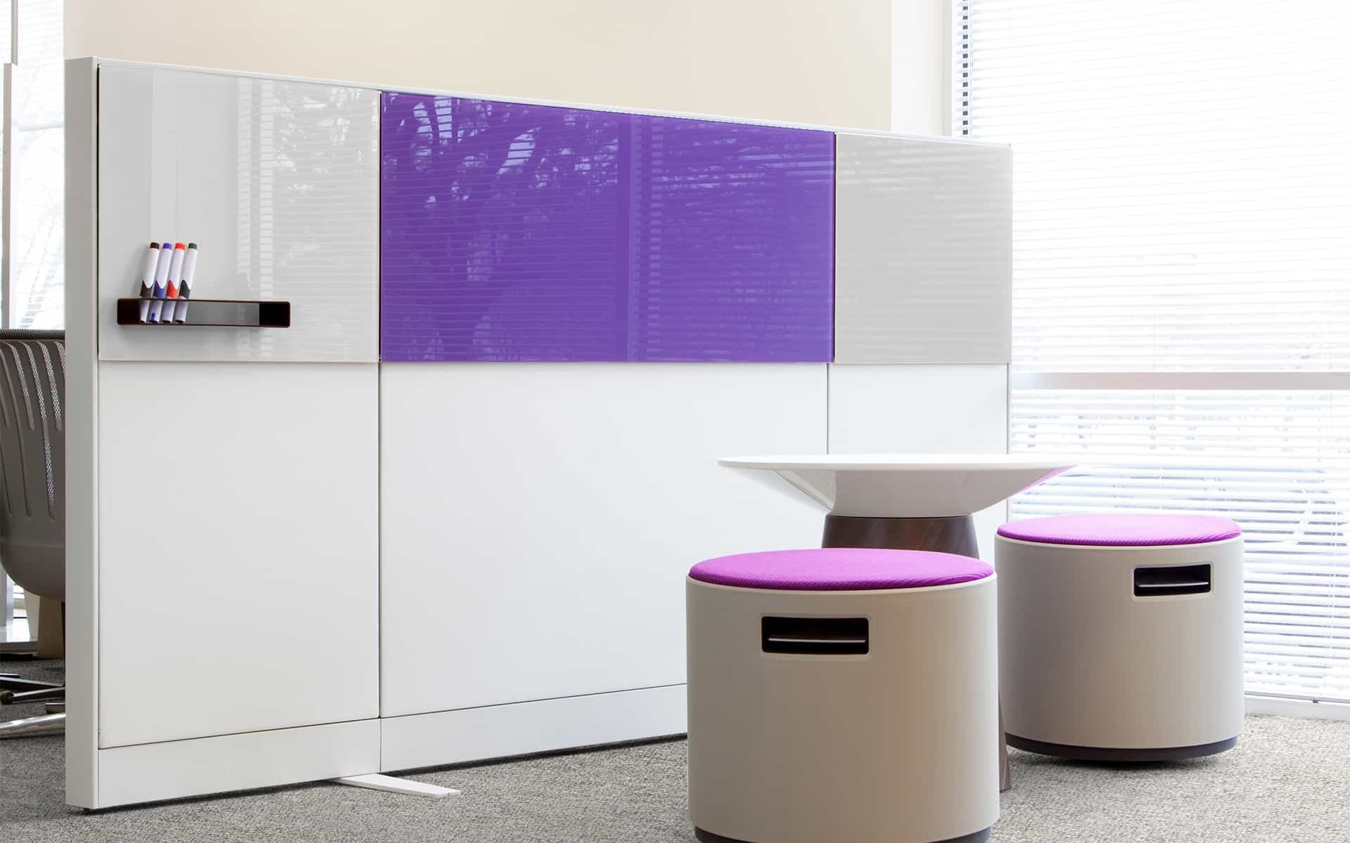 Clarus Adapt Glassboards for Workstations