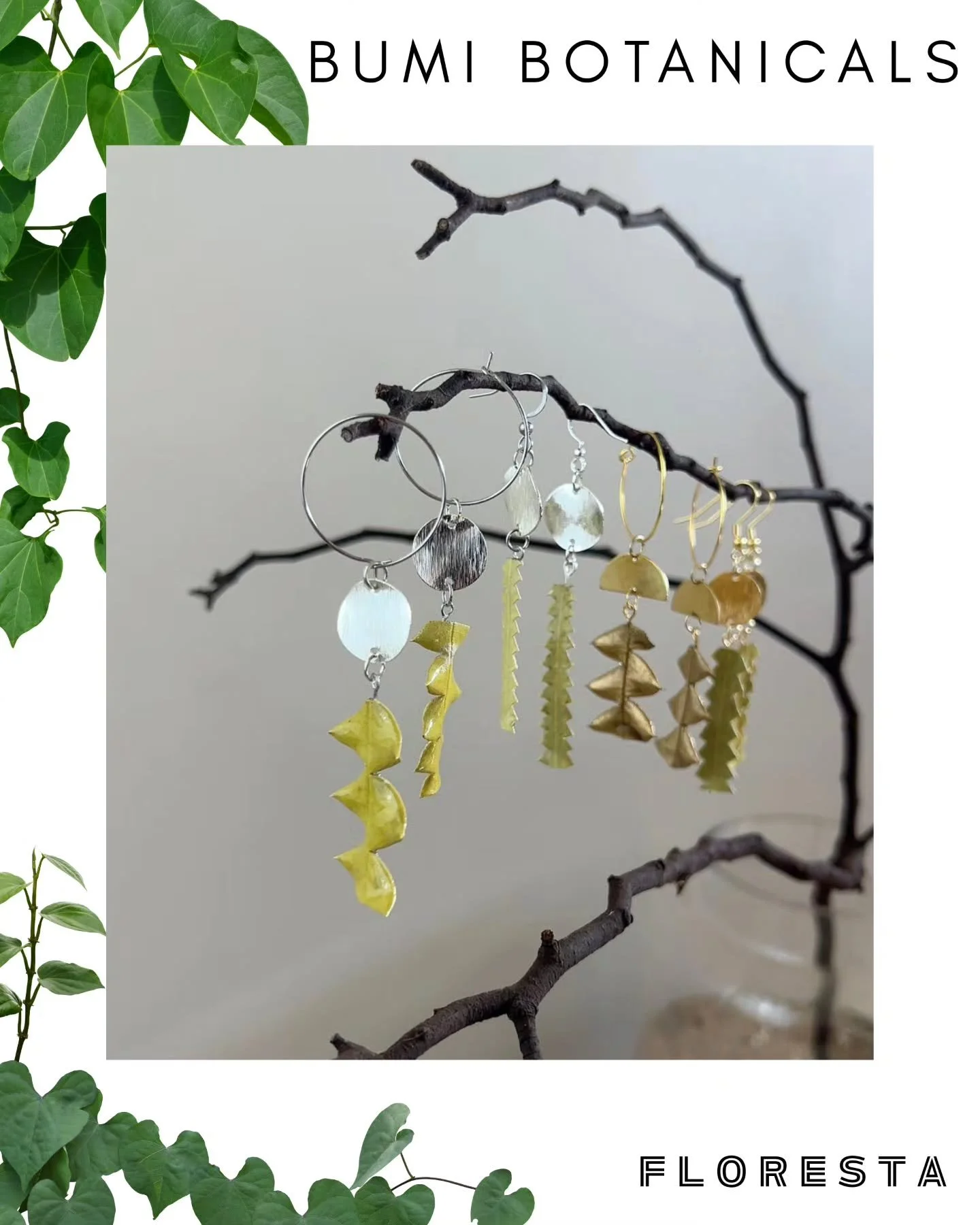 FLORESTA STALLHOLDER SPOTLIGHT:
@bumi_botanicals
Mindful native botanical art and accessories. Don't forget to book for Renee's workshop on Sunday, too. It's not to be missed.